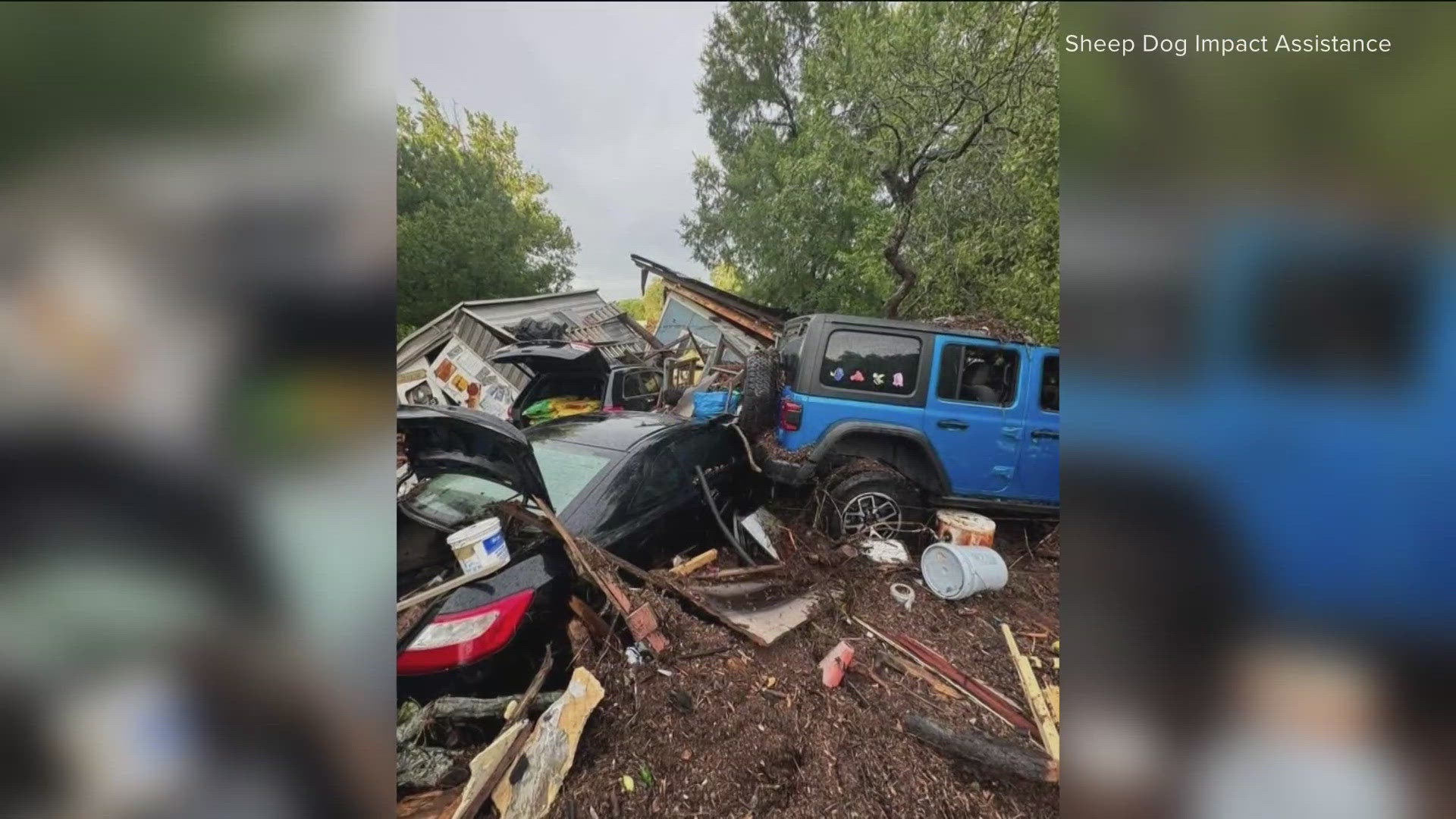 While not involved in active search and rescue operations, Sheep Dog will deliver supplies to flood victims, clear debris, and provide support to first responders. 