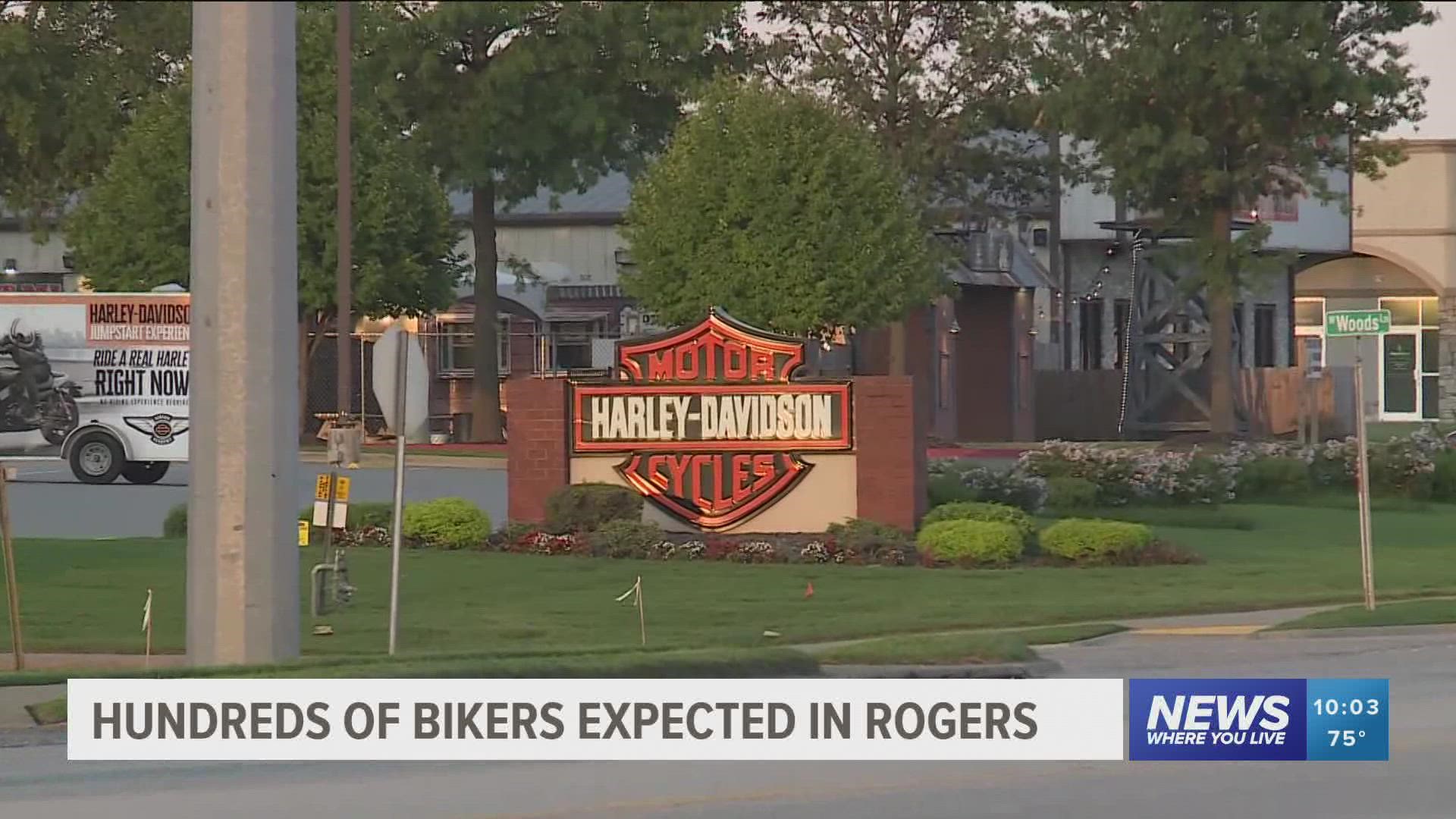 Hundreds of motorcycles are ready to take off for the 15th annual legacy run for fallen veterans.