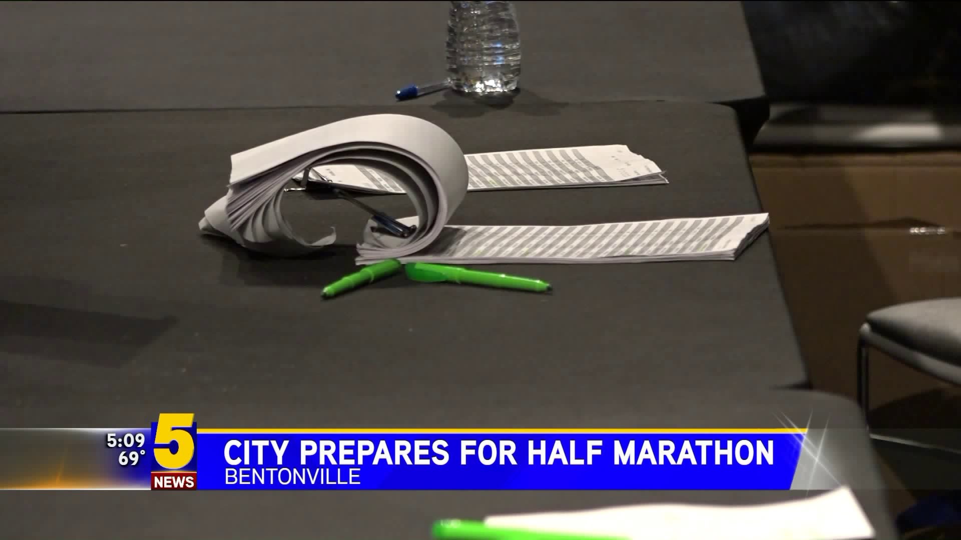 City Prepares For Half Marathon