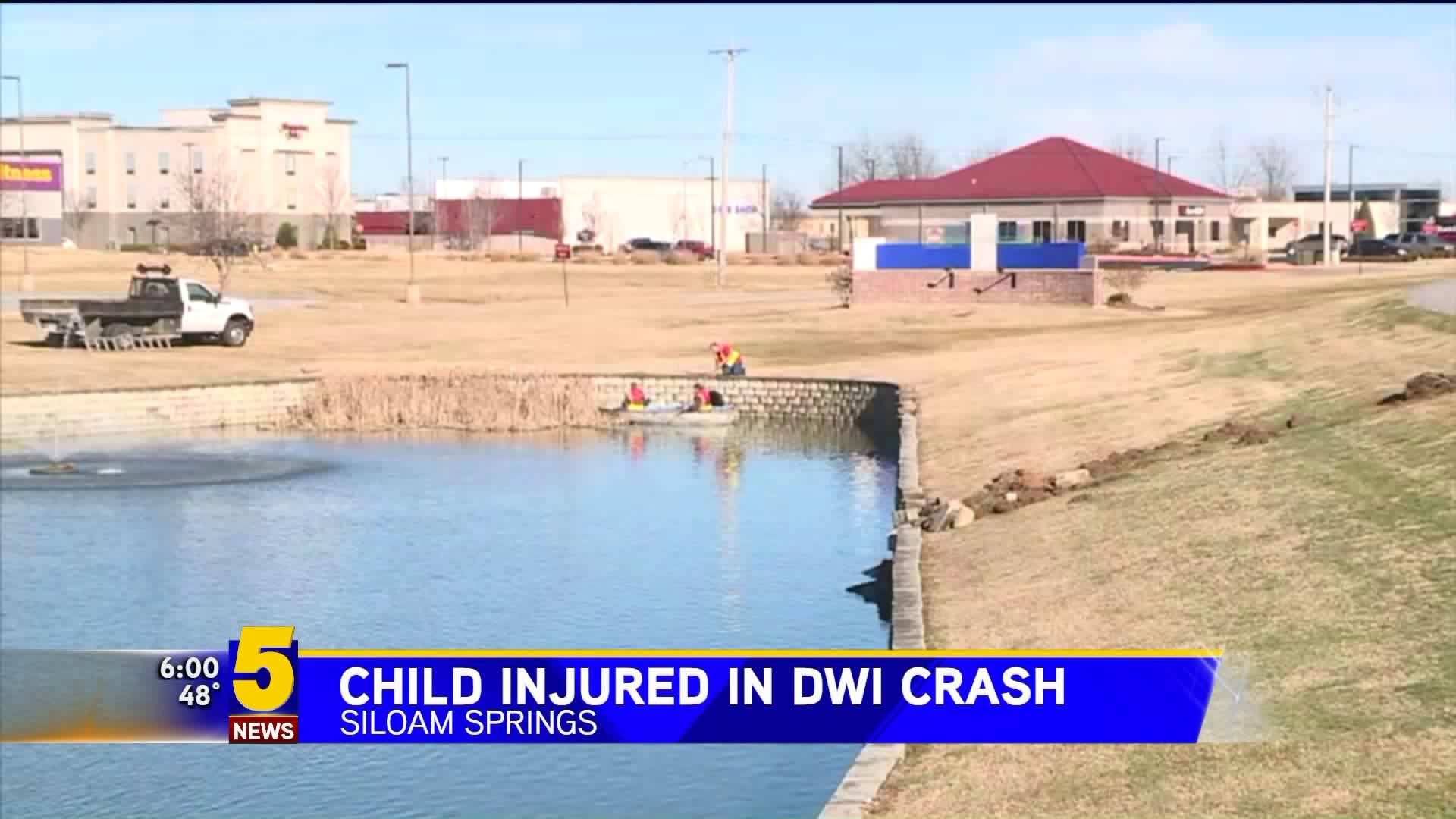 Child Injured In DWI Crash In Siloam Springs
