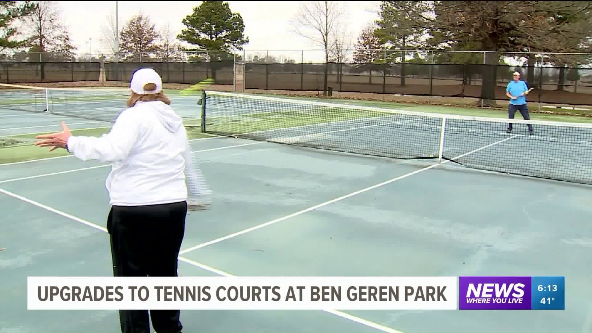 Upgrades to Tennis Courts at Ben Geren Park
