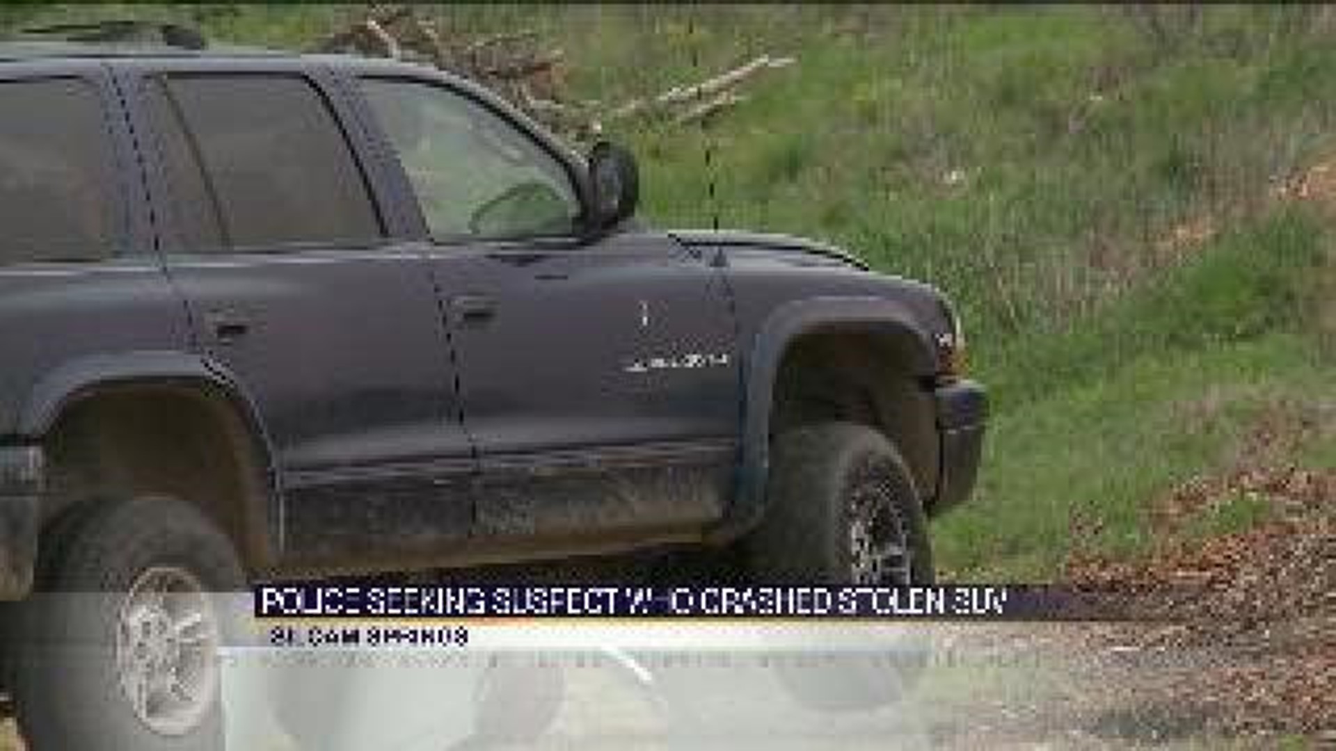Suspect Abandons Vehicle After Crash