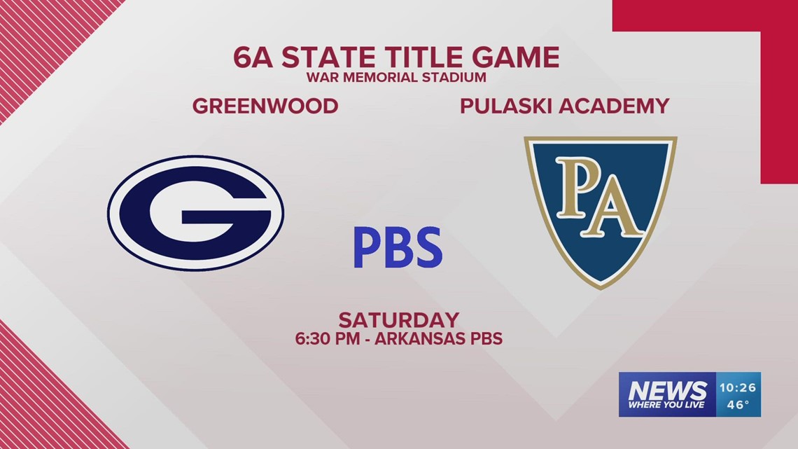 Greenwood set to take on Pulaski for 6A state title