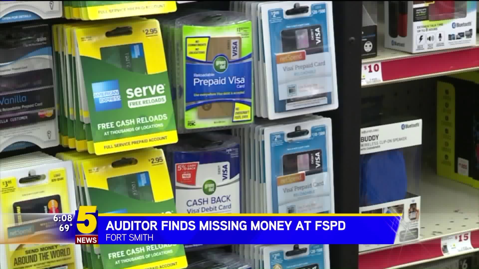 Auditor Finds Missing Money At FSPD