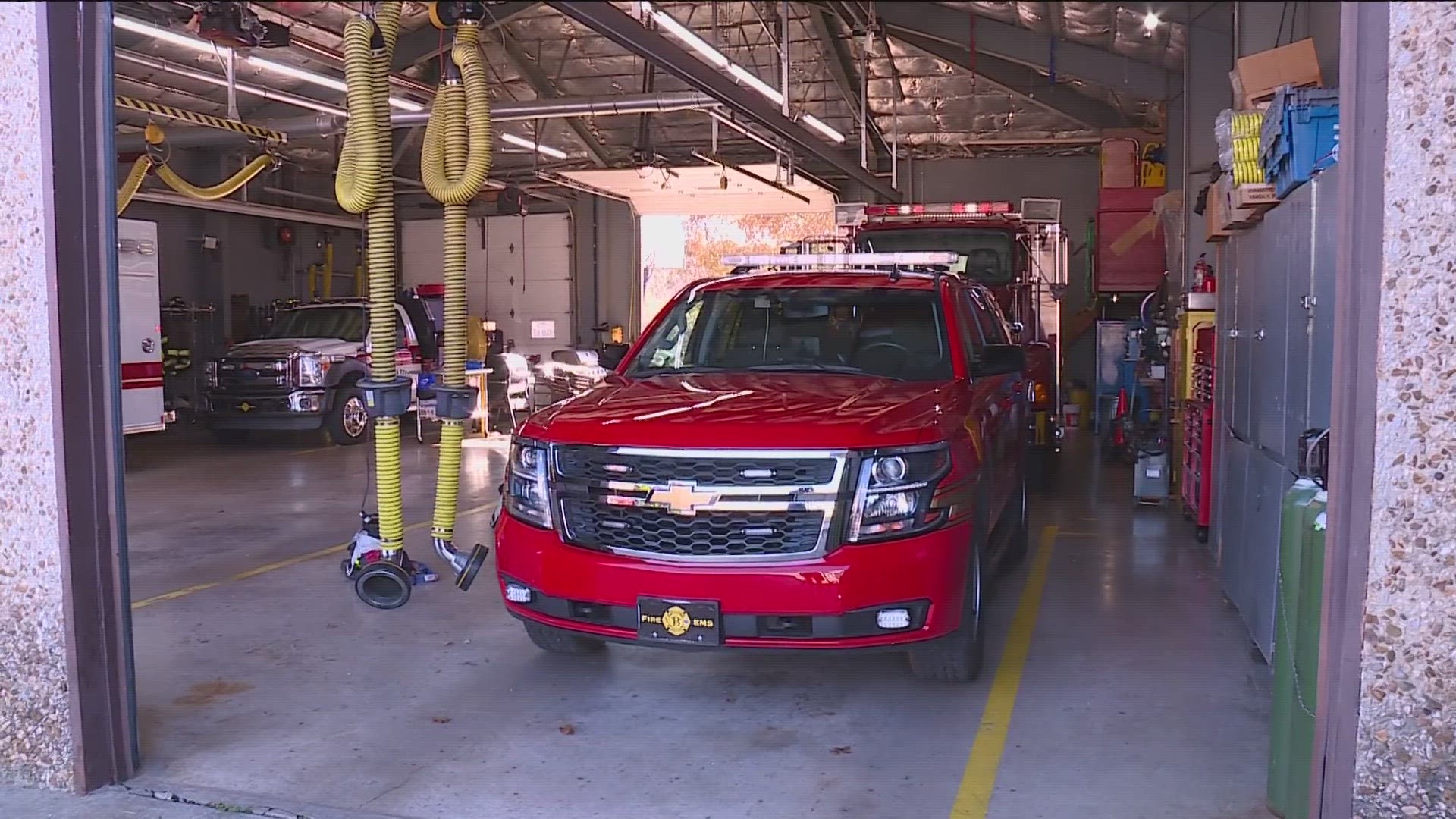 The fire chief tells 5NEWS the new center would give firefighters the ability to respond to calls while training.