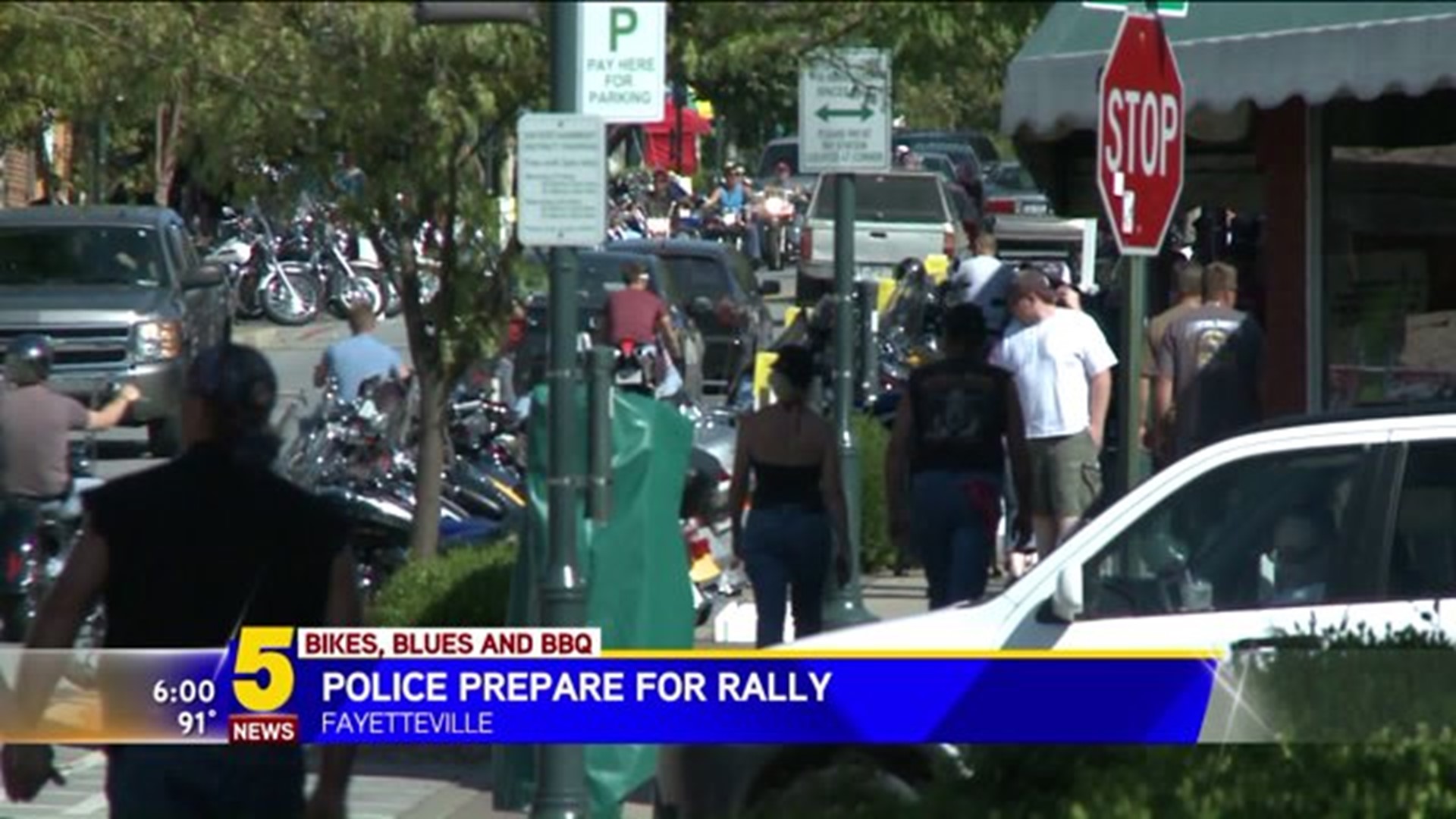Police Prepare For Rally