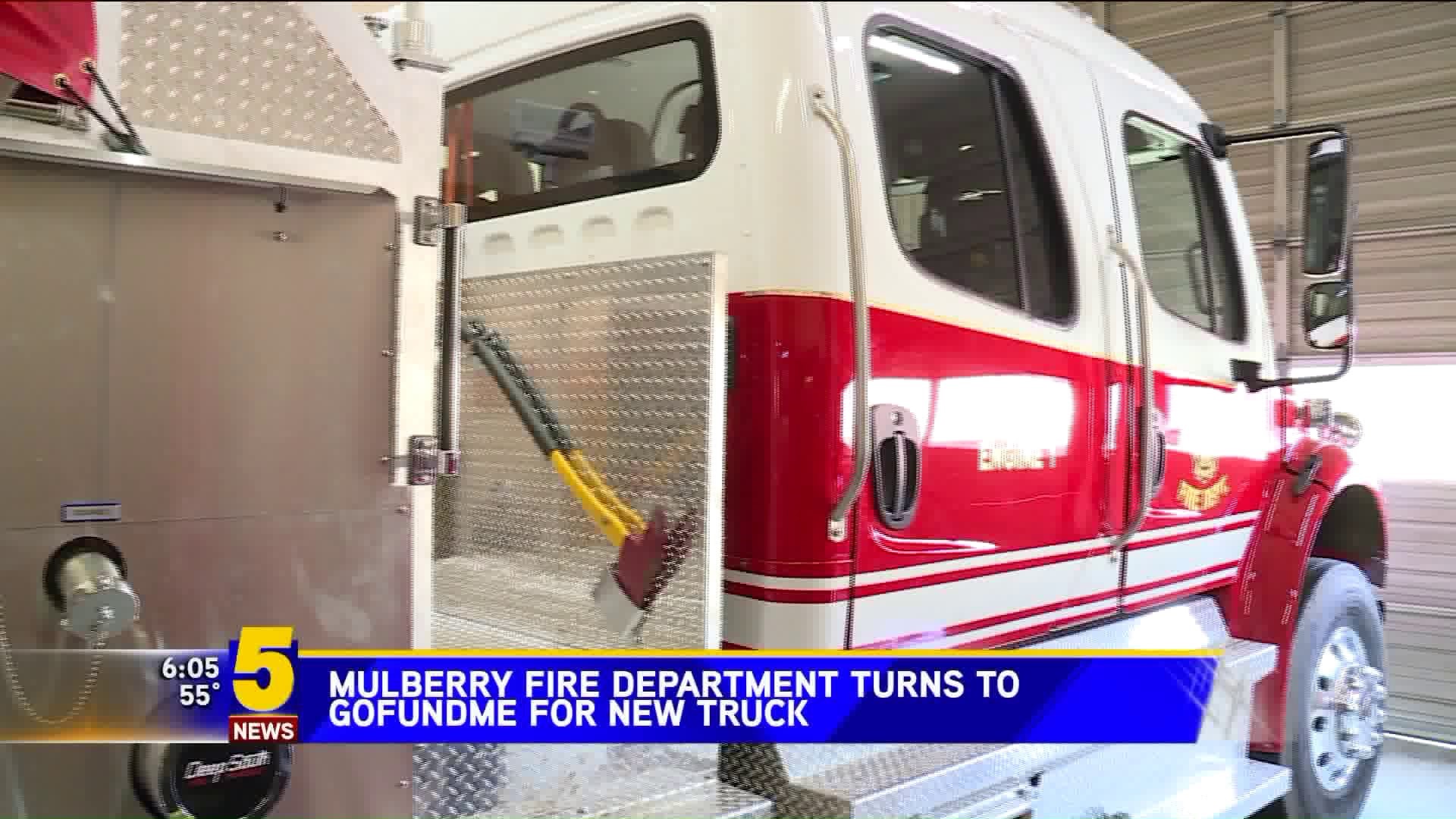 MulBerry Fire Department Turns To GoFundMe For New Fire Engine