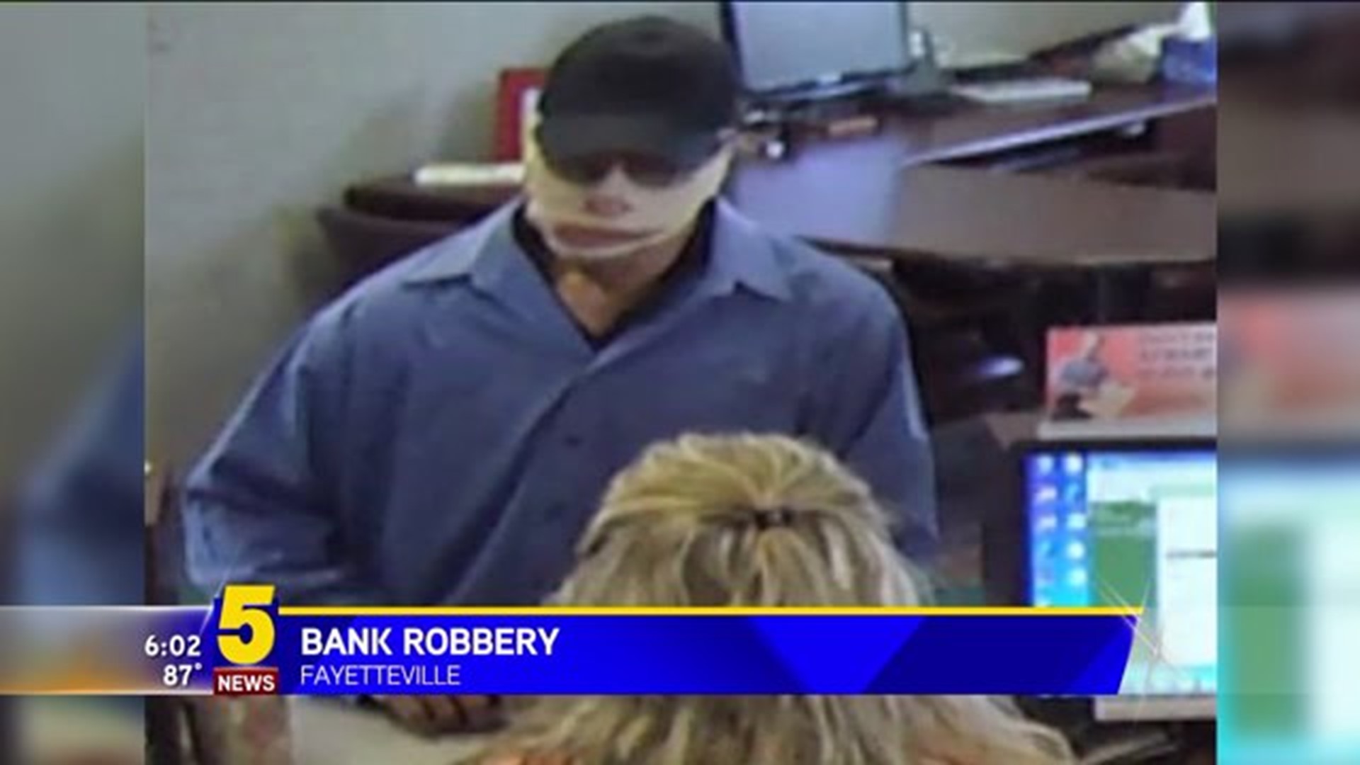 Bank Robbery in Fayetteville