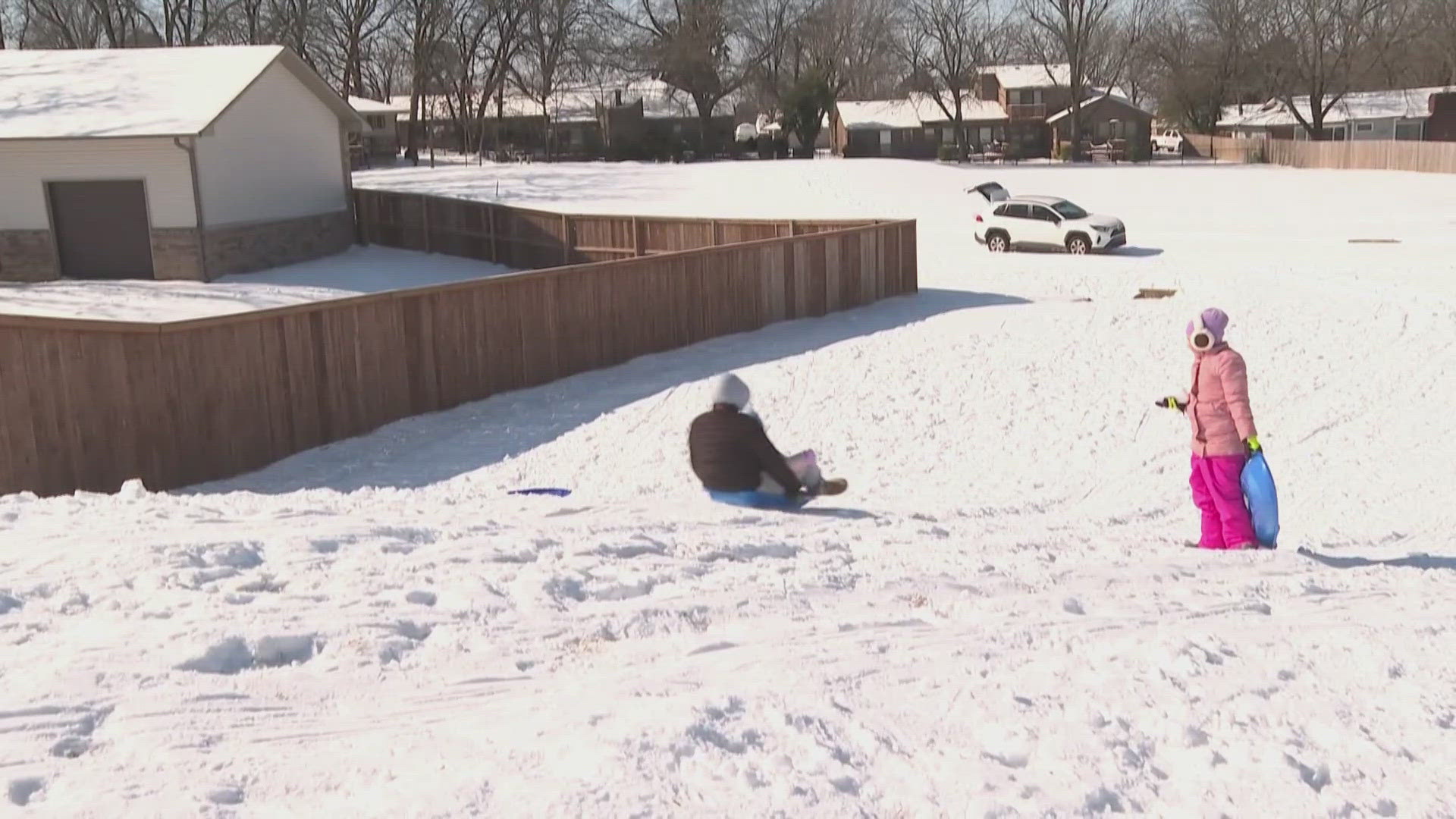 Fort Smith families enjoy snow day with outdoor adventures ...