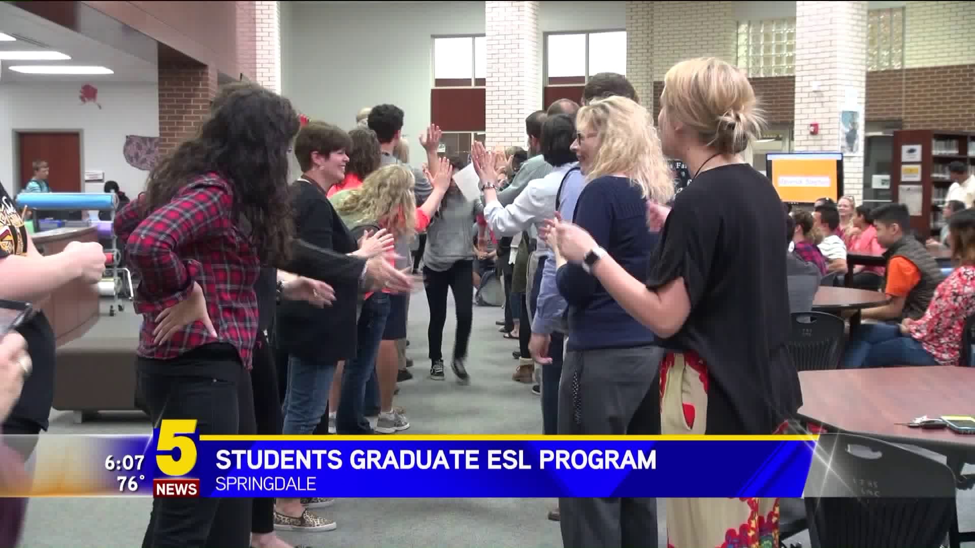 Students Graduate ESL Program