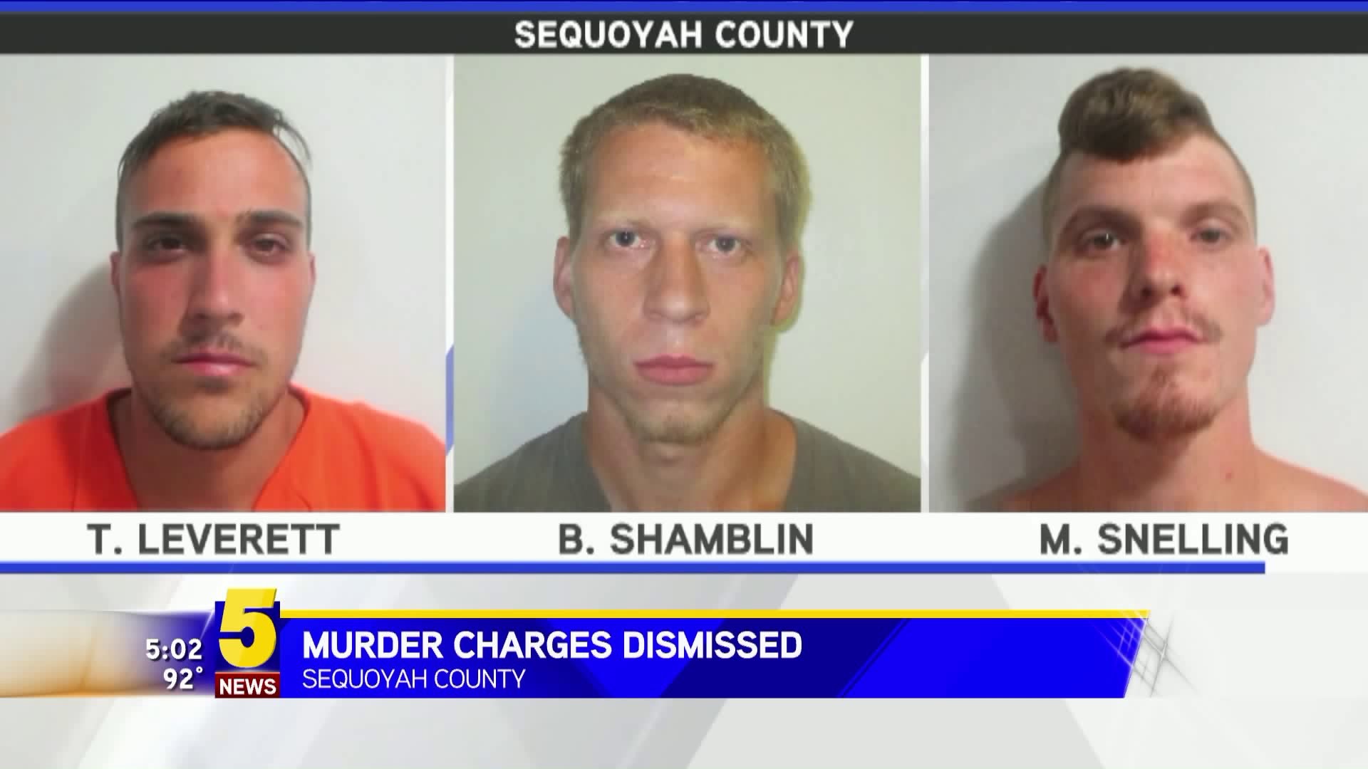 Sequoyah County Murder Charges Dismissed