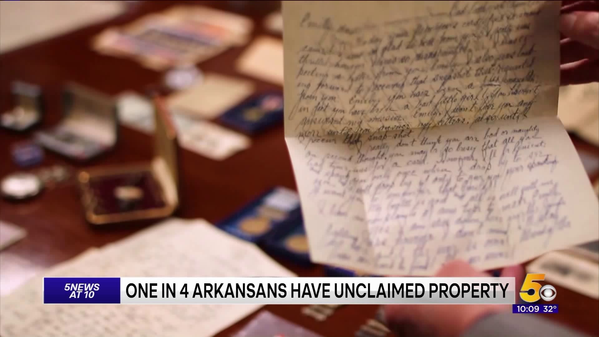 1 In 4 Arkansans Have Unclaimed Property. Here`s A Look In The Vault