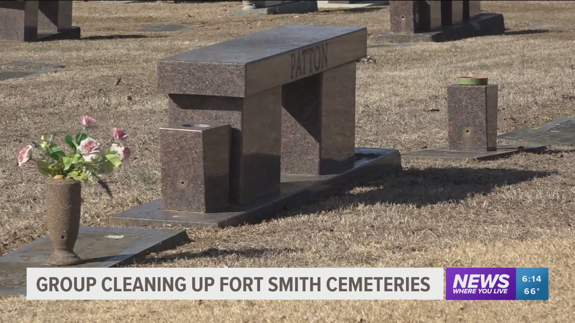 Local group helps clean up Fort Smith cemeteries