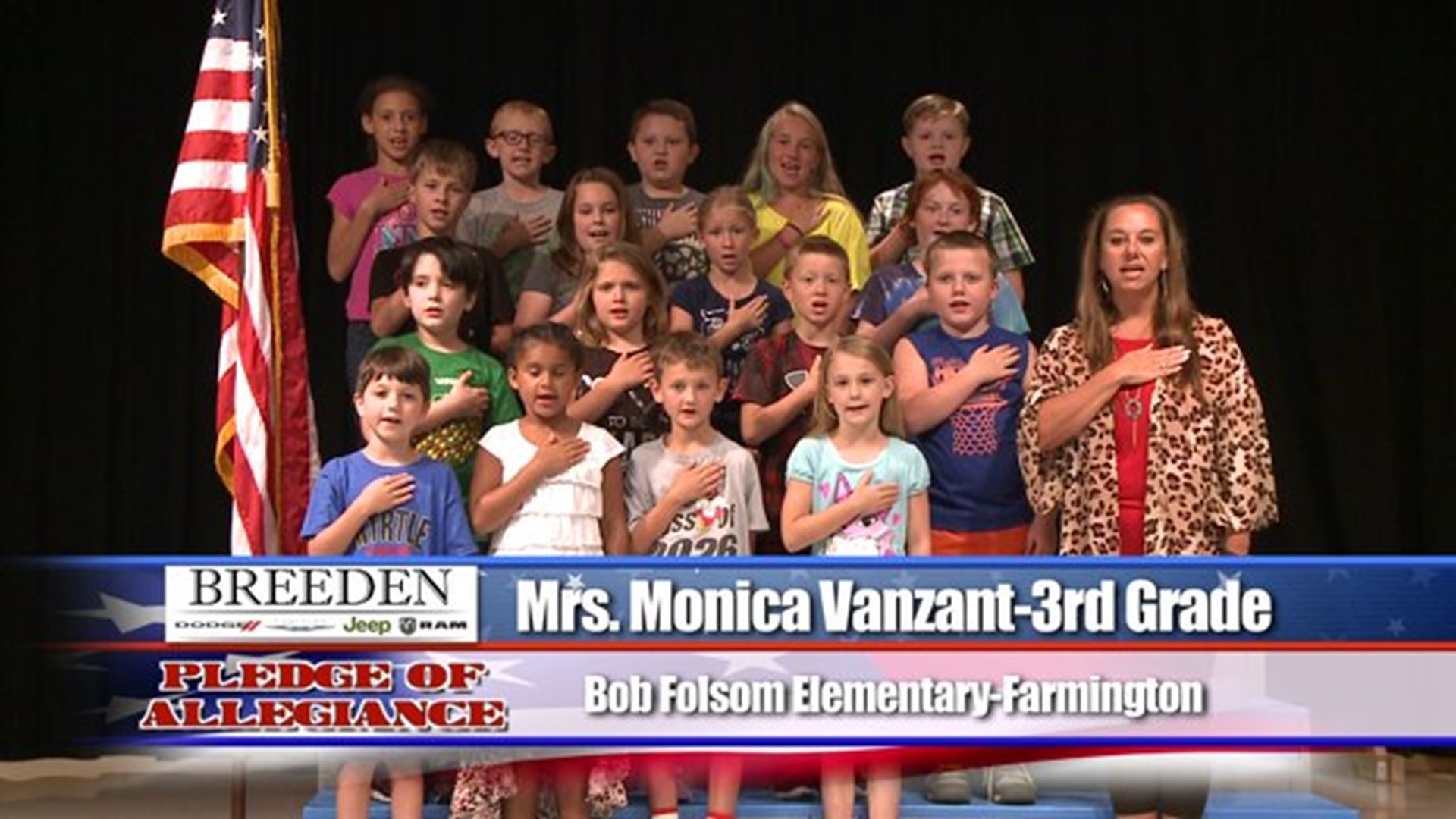 Mrs. Monica Vanzant- 3rd Grade- Bob Folsom Elementary- Farmington