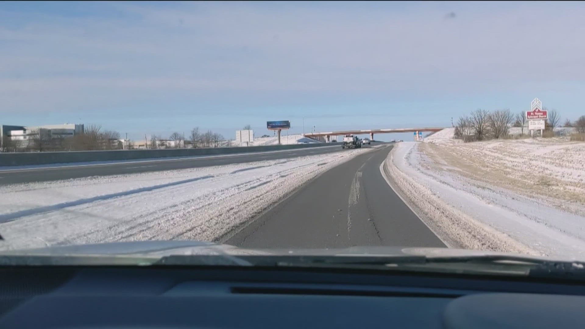 It's not supposed to be a huge burst of precipitation, but a couple of hours of freezing rain can really cause a lot of problems,” Dave Parker with ARDOT said.