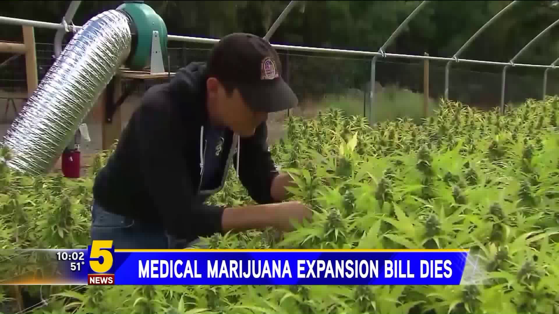 Medical Marijuana Expansion Bill Dies