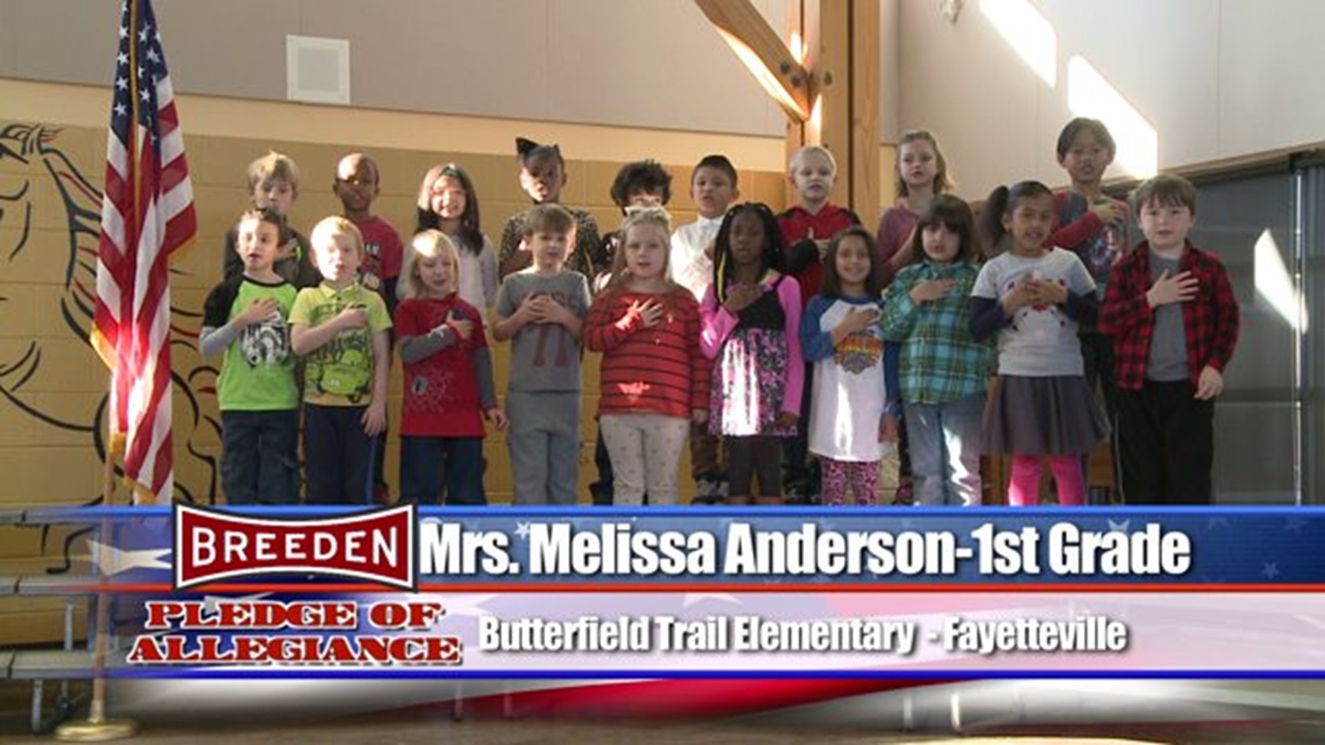 Butterfield Trail Elementary - Fayetteville, Mrs. Anderson - First Grade