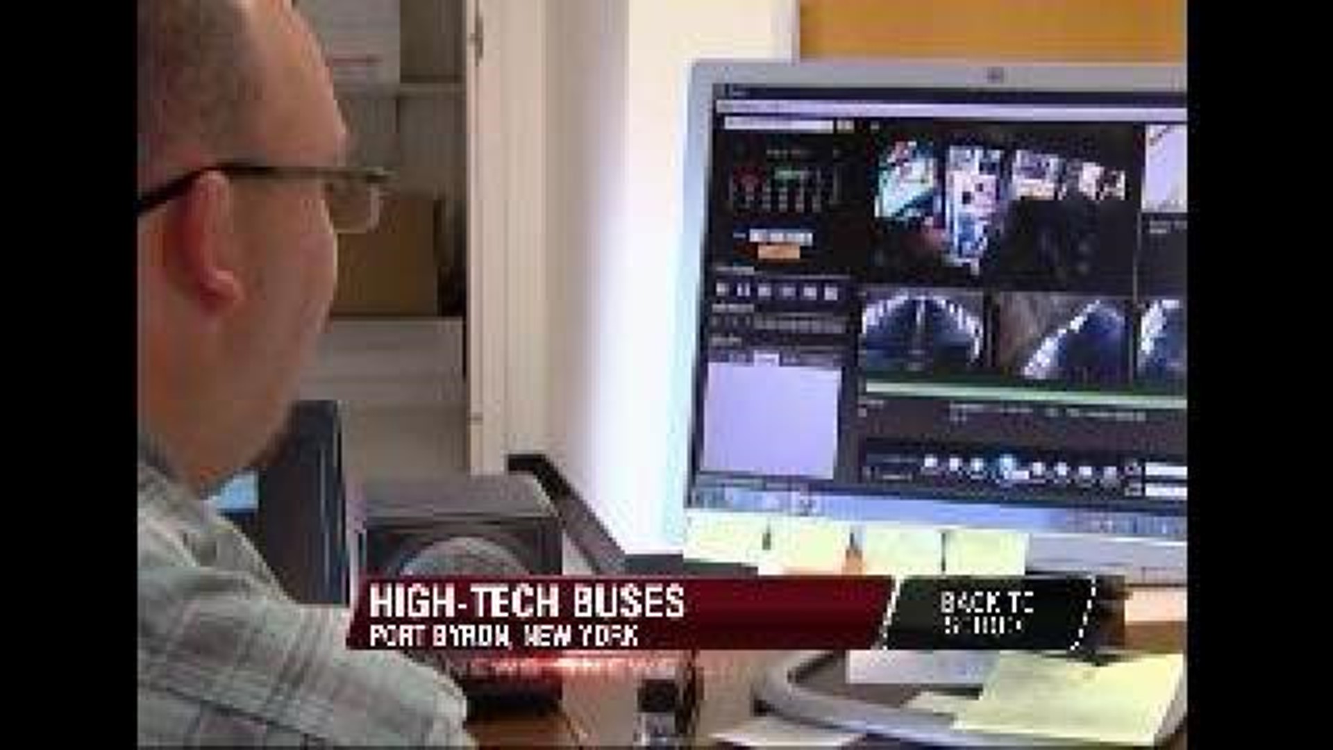 A school district keeps an extra eye on students with high-tech bus