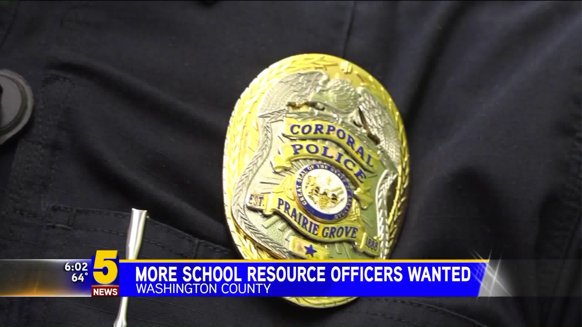 More School Resource Officers Wanted