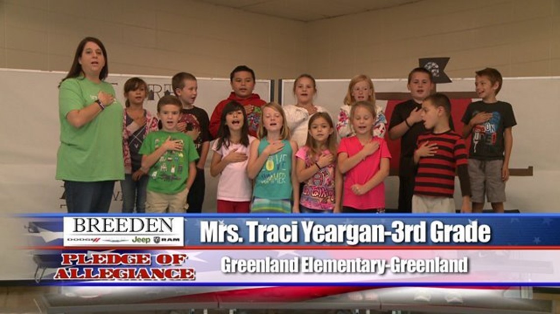 Greenland Elementary, Greenland Mrs. Traci Yeargan 3rd Grade