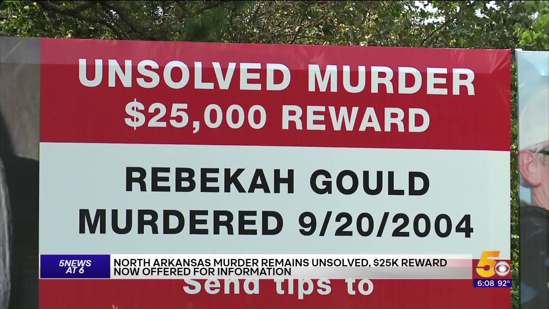 North Arkansas Murder Remains Unsolved, Billboard Now Offers $25K Reward For Information