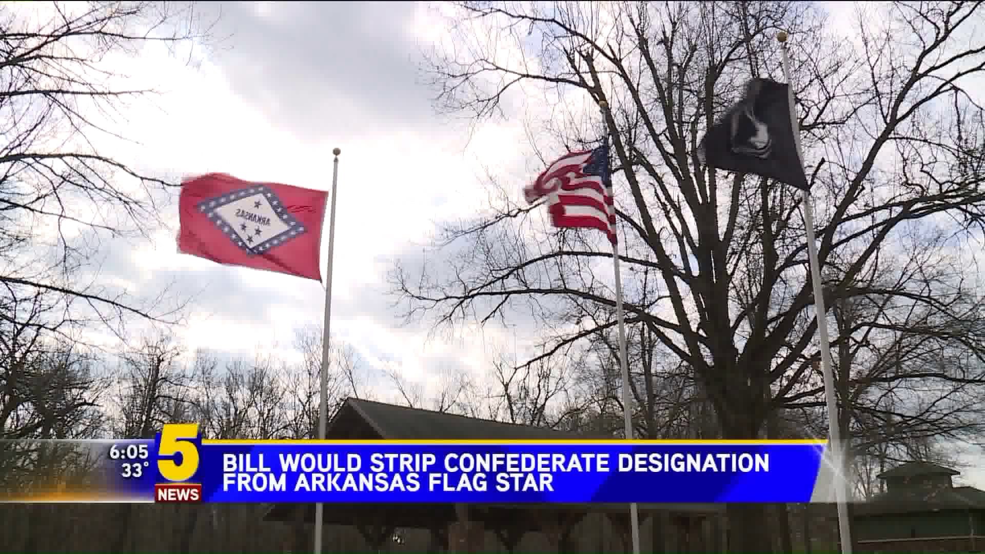 Bill Would Strip Confederate Designation From Arkansas` State Flag