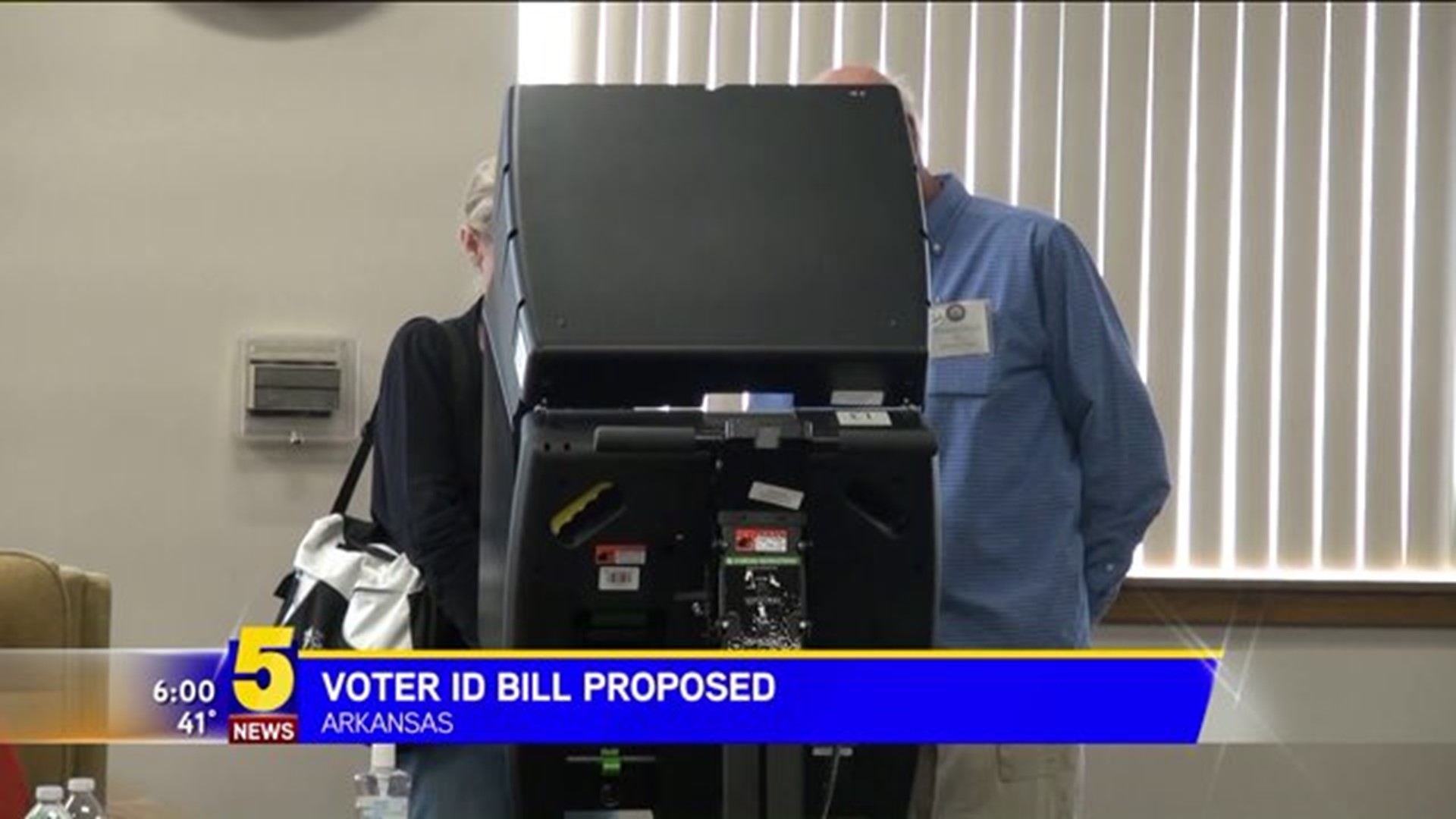 Rep. Mark Lowery speaks about his proposed Voter ID bill in Arkansas.