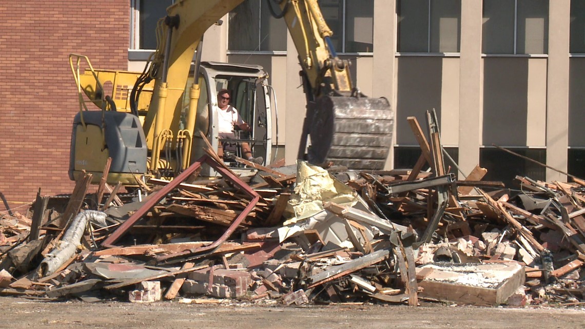 First National Bank Of Fort Smith Parking Plaza Project Underway