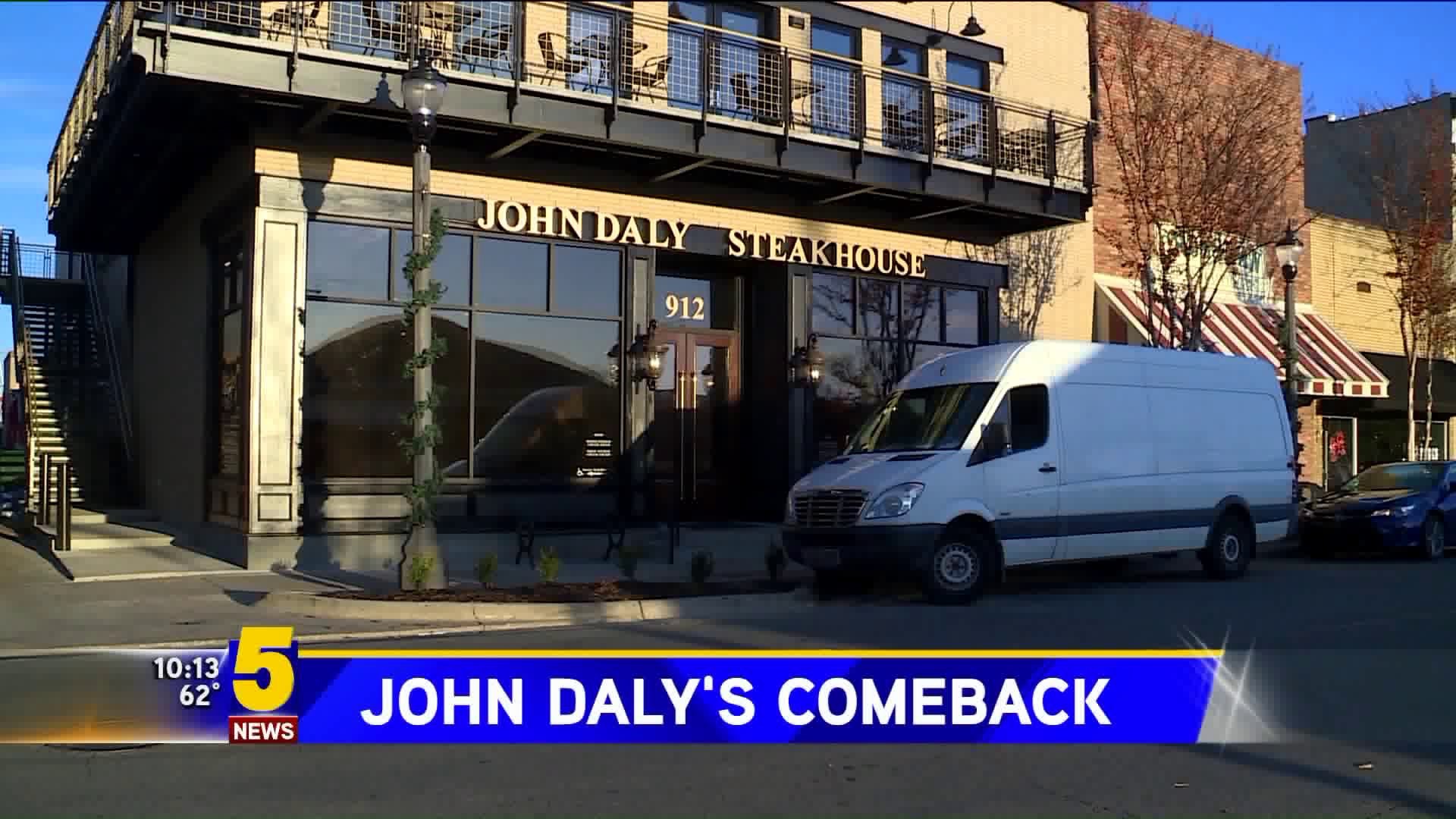 John Daly`s Comeback