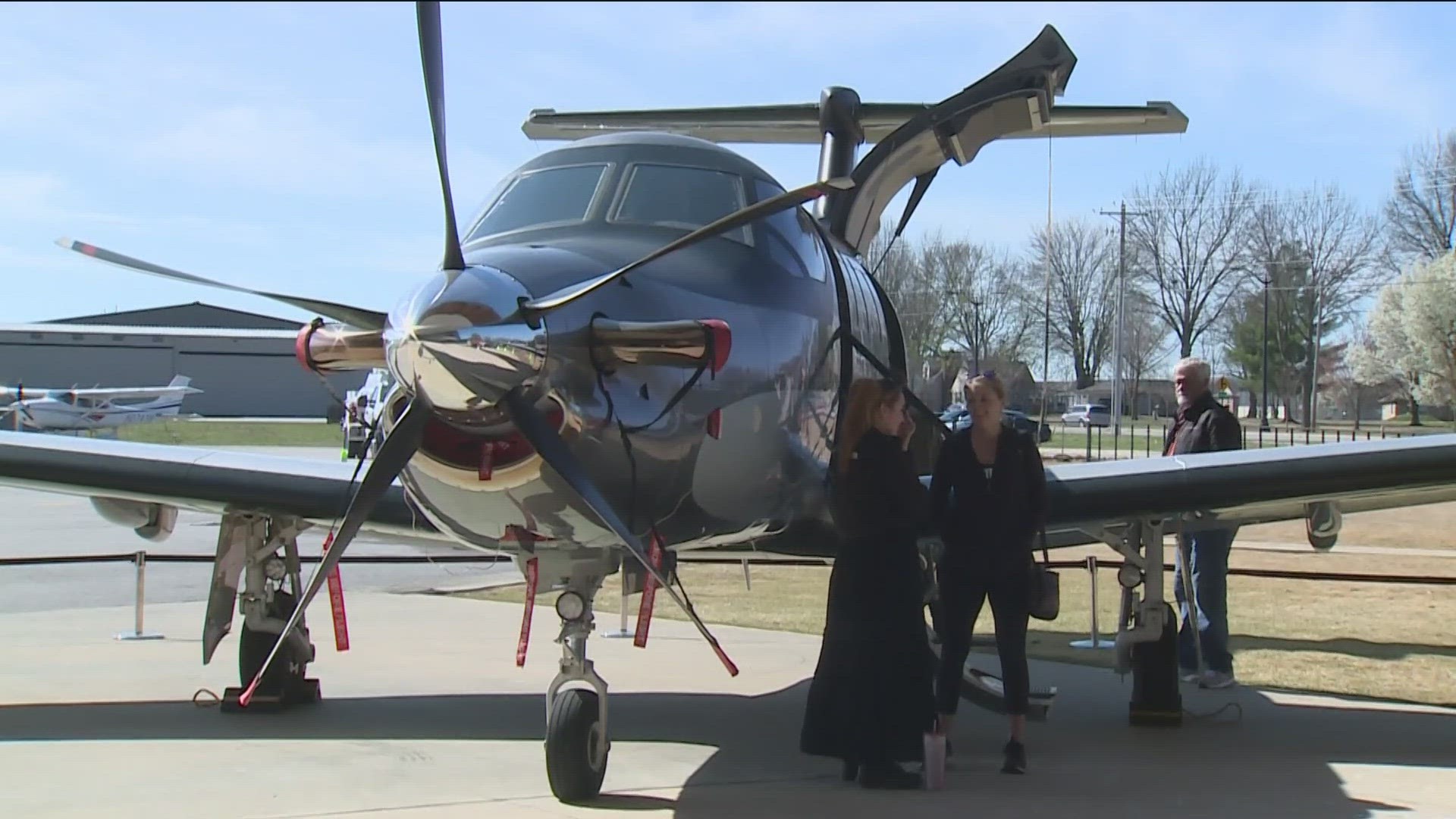 THIS WEEK MARKS "WOMEN OF AVIATION WEEK" ACROSS THE GLOBE... AND TODAY AT THADEN FIELD IN BENTONVILLE...