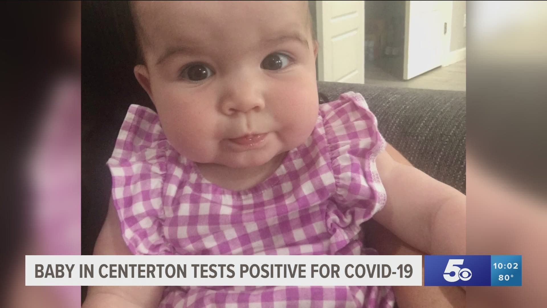 One Centerton family is praying no symptoms arise tonight after their 5-month-old baby girl tested positive for COVID-19. https://bit.ly/2WkAt8I