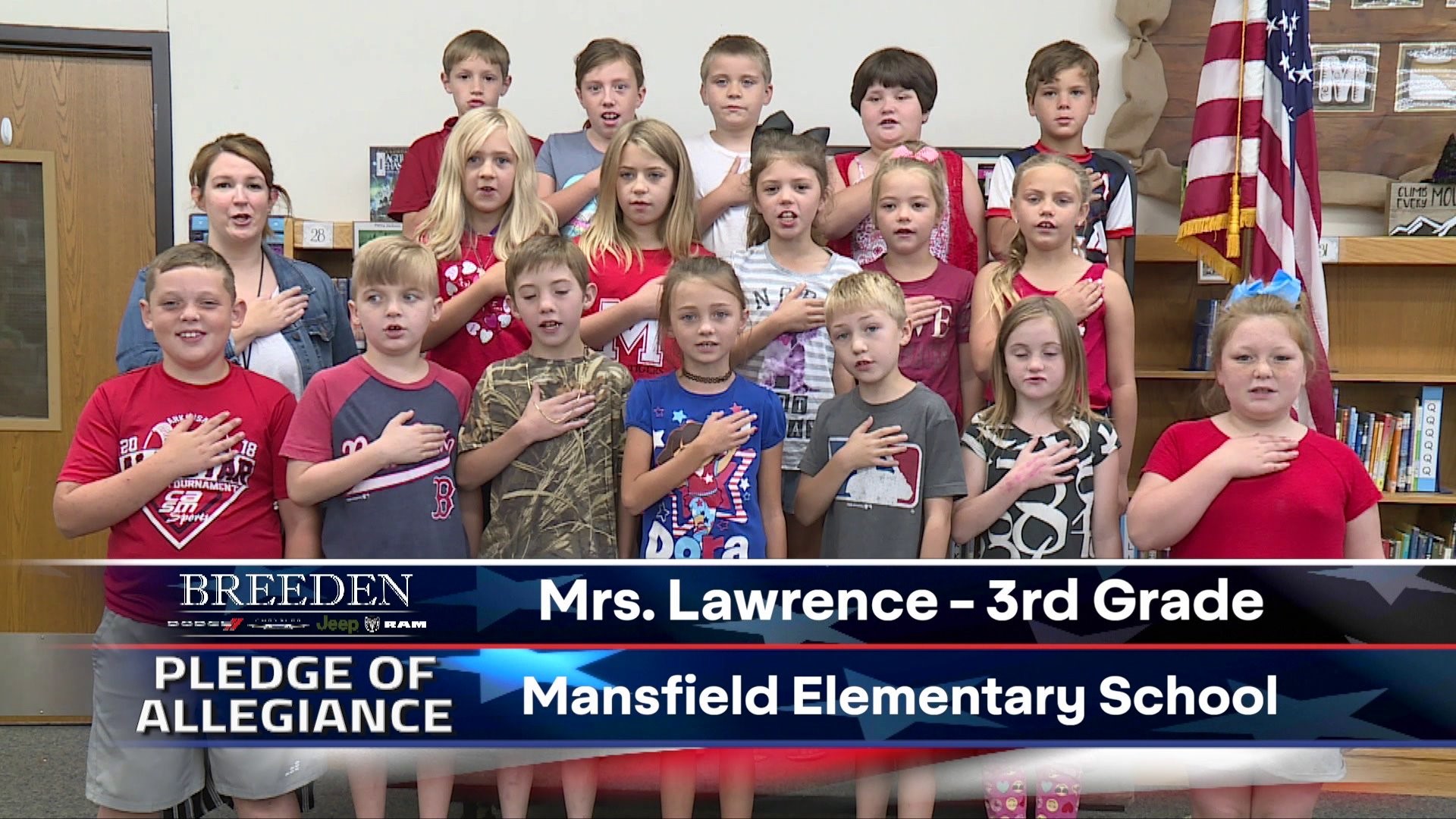 Mrs. Lawrence 3rd Grade Mansfield Elementary School