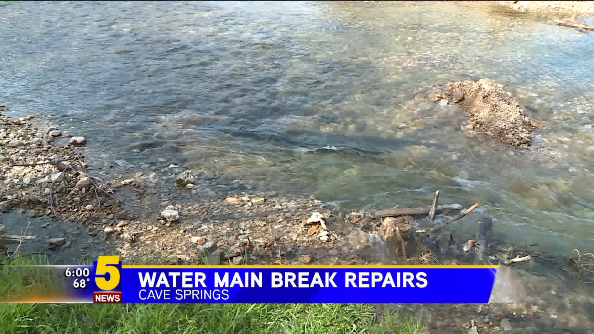 Water Main Break Repairs