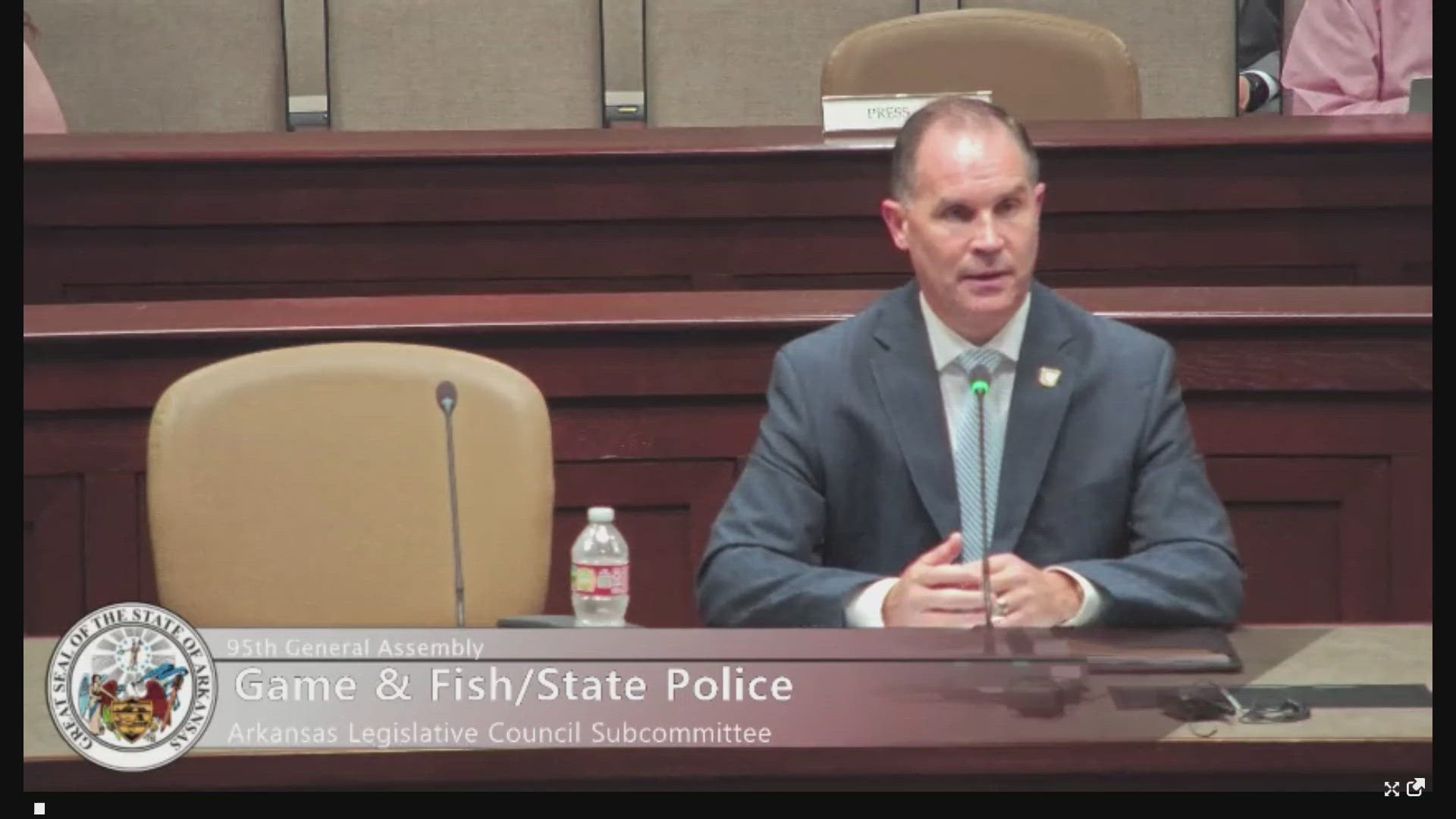 Col. Mike Hagar cleared up some questions about the investigation into the deaths of Clinton and Cristen Brink at Devil's Den State Park. 