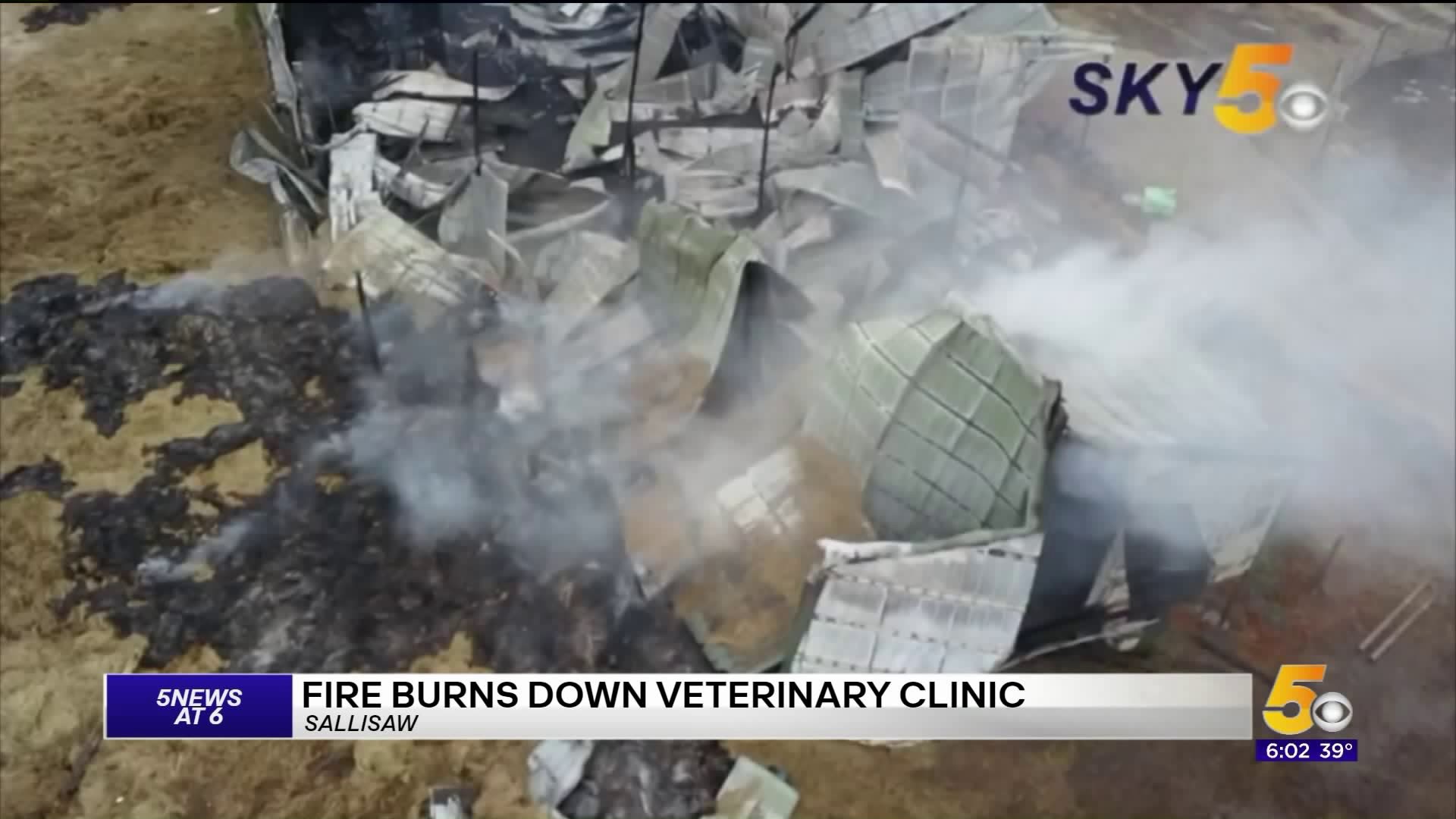Sallisaw Veterinary Clinic Destroyed In Fire