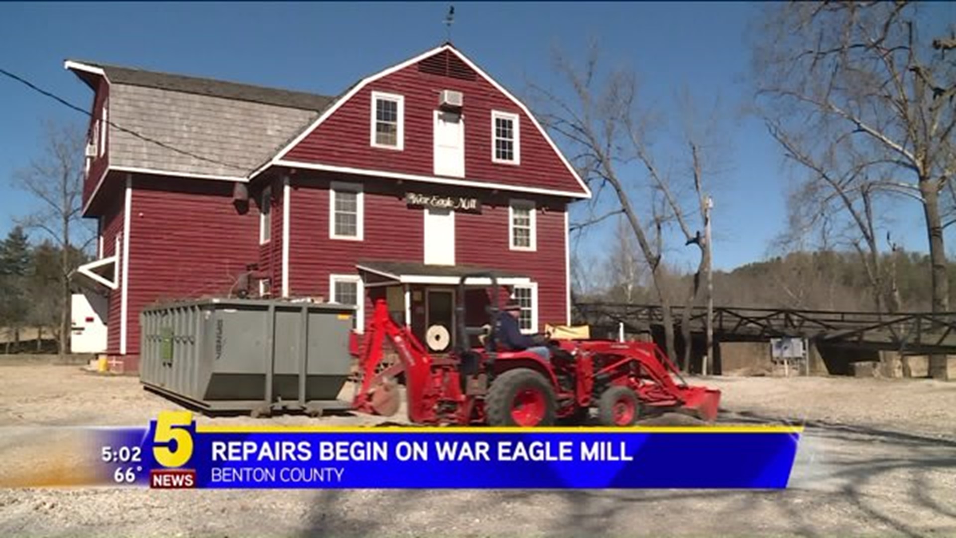 War Eagle Mill Repairs