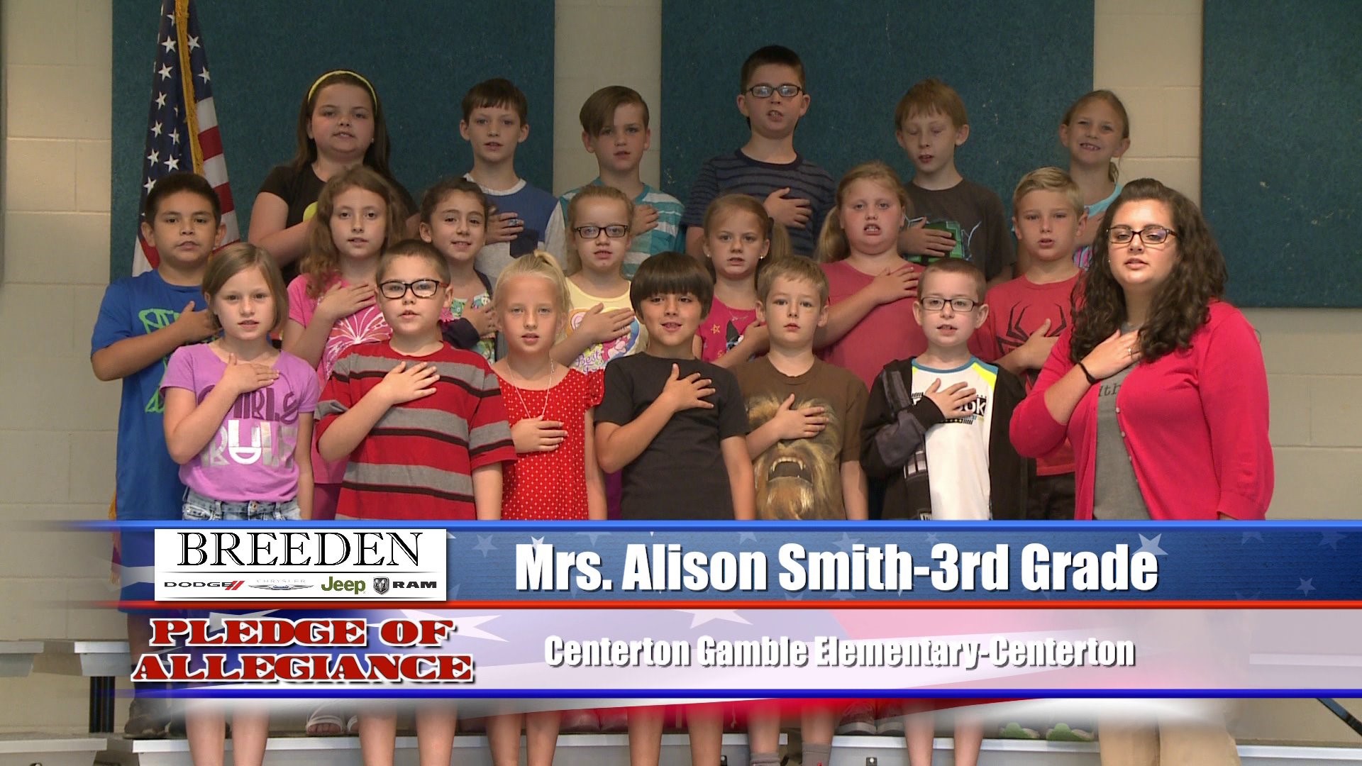 Mrs. Alison Smith  3rd Grade  Centerton  Gamble Elementary - Centerton