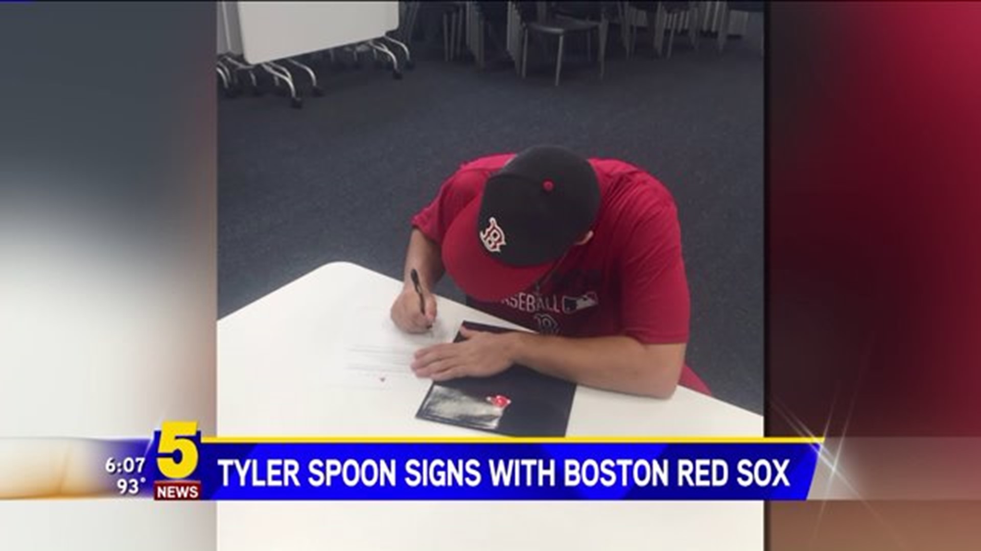 Tyler Spoon Signs with Boston Red Sox