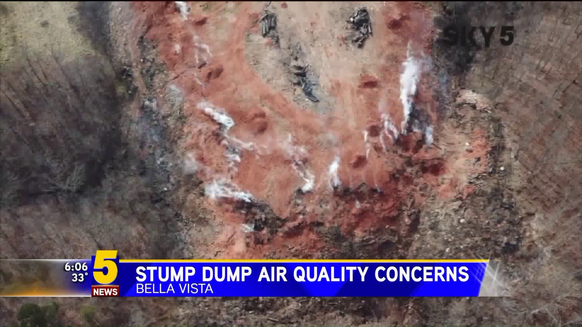 Stump Dump Air Quality Concerns