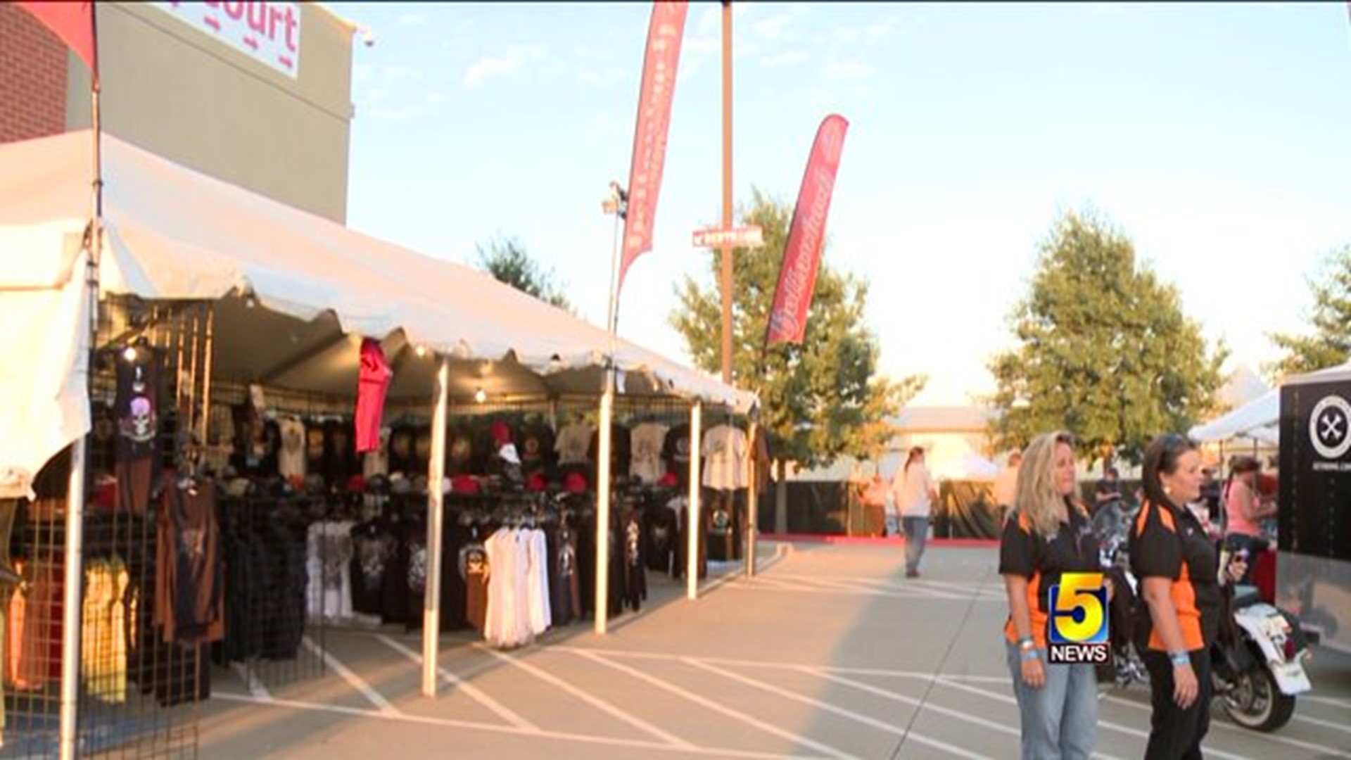 Vendors Use Bikes, Blues & BBQ For Business