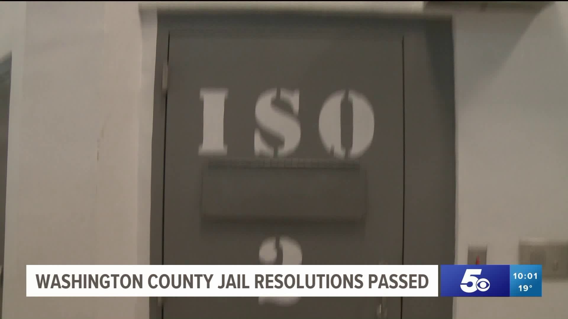 Washington County Jail Resolutions Passed