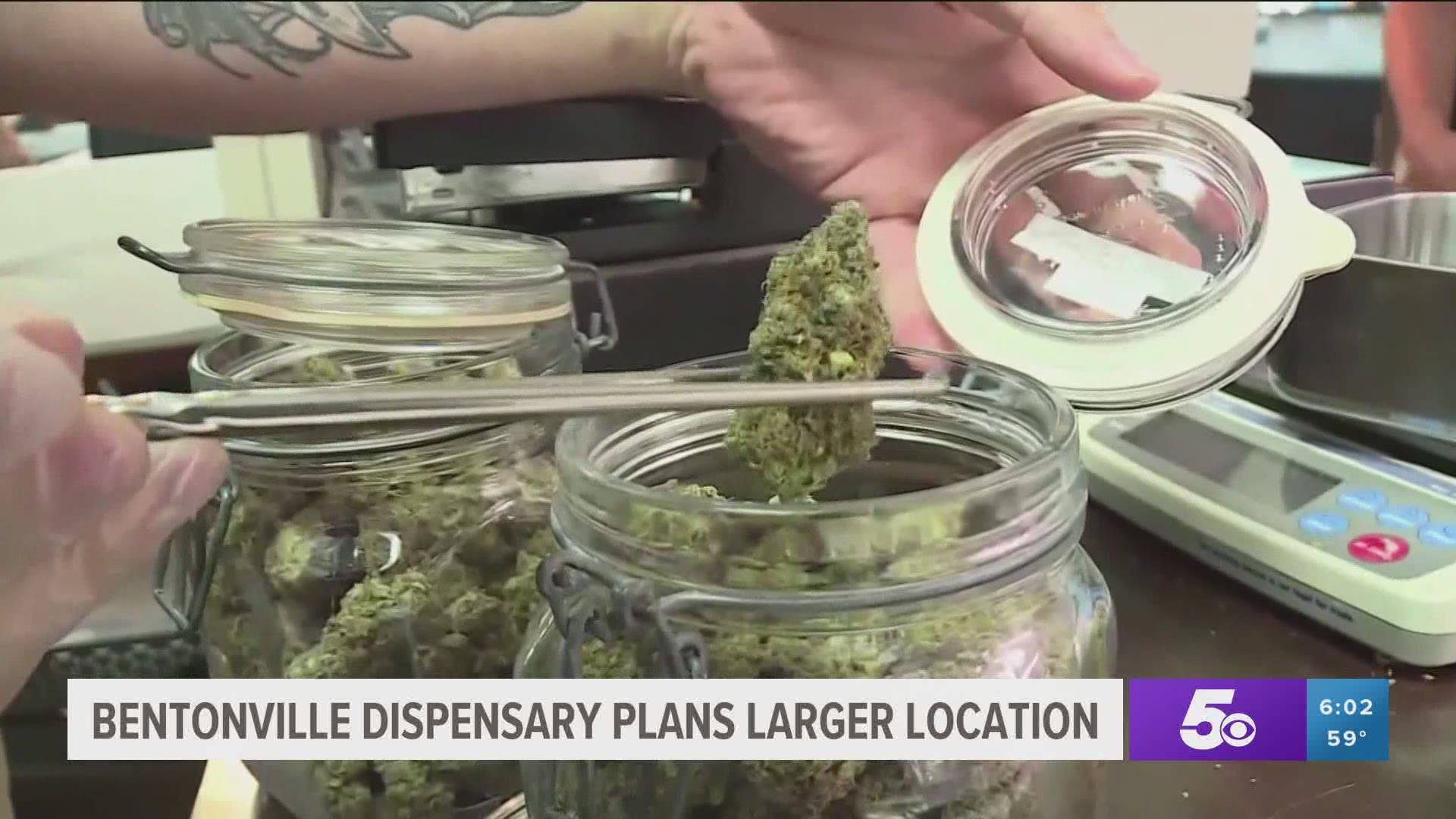 Bentonville Medical Marijuana Dispensary Plans for Larger Location