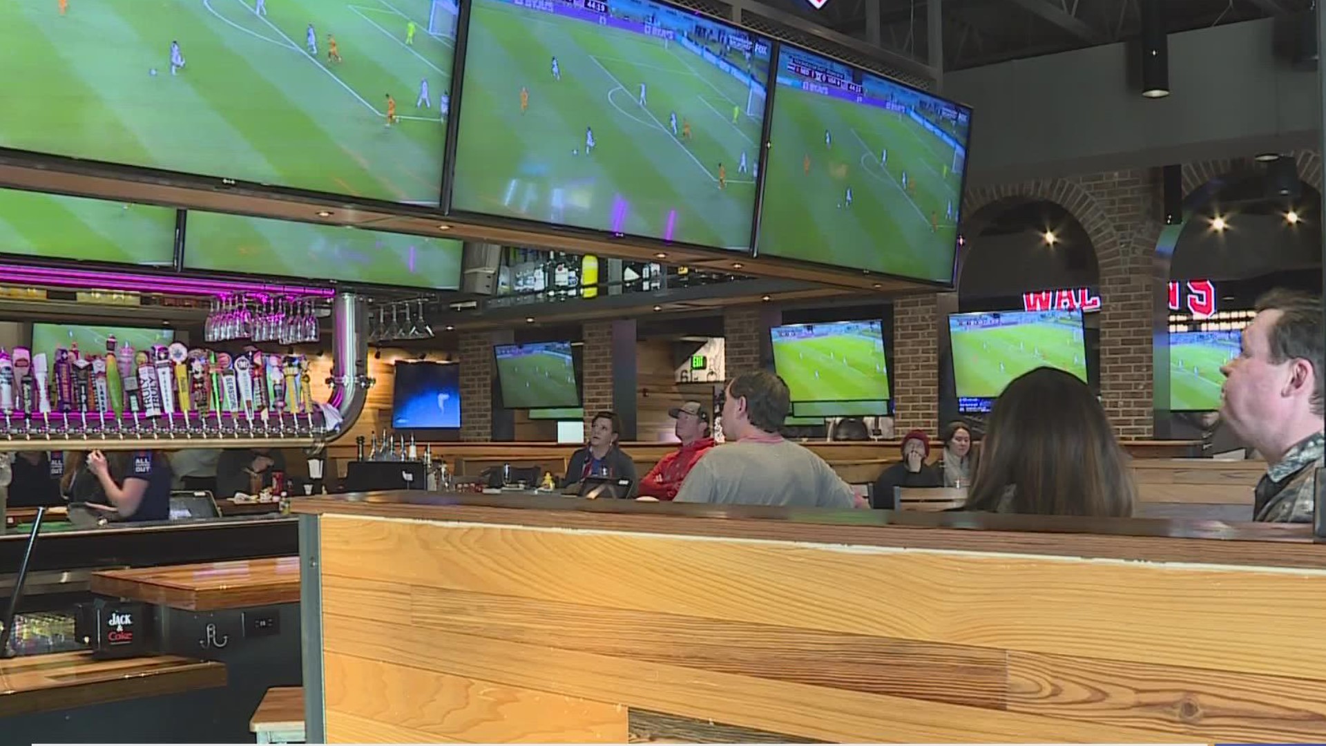 Arkansans held watch parties to cheer Team USA to victory as they took on the Netherlands.