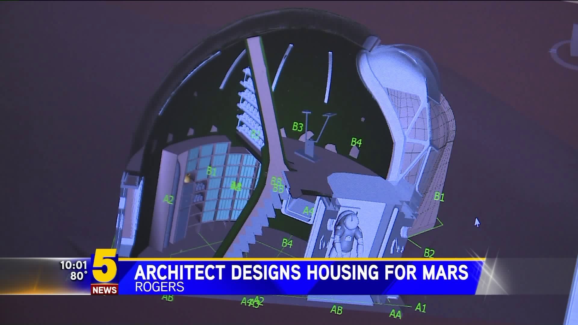 Rogers Architect Designs Housing On Mars