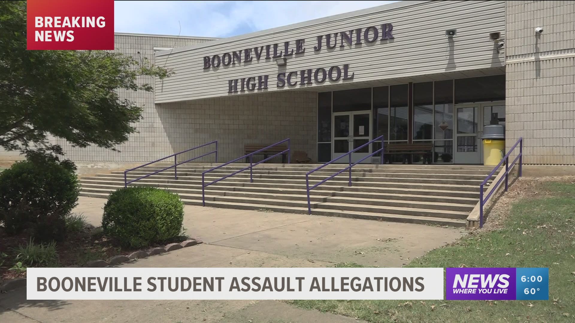 Booneville Jr. High student arrested, another student injured during