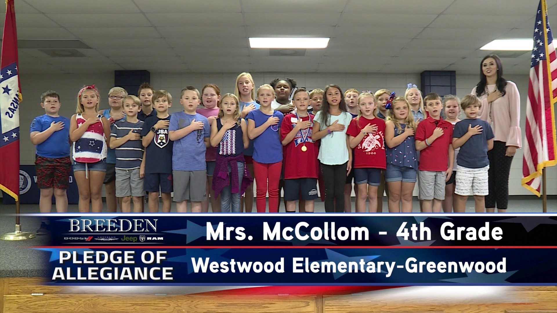 Mrs. McCollom  4th Grade Westwood Elementary