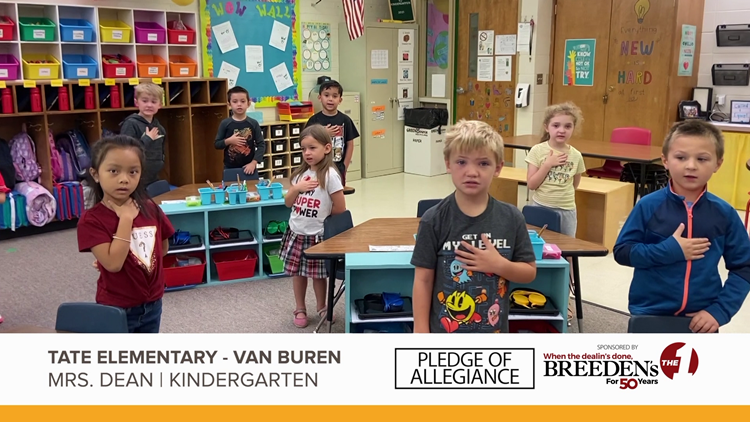 Mrs. Dean Kindergarten Tate Elementary, Van Buren