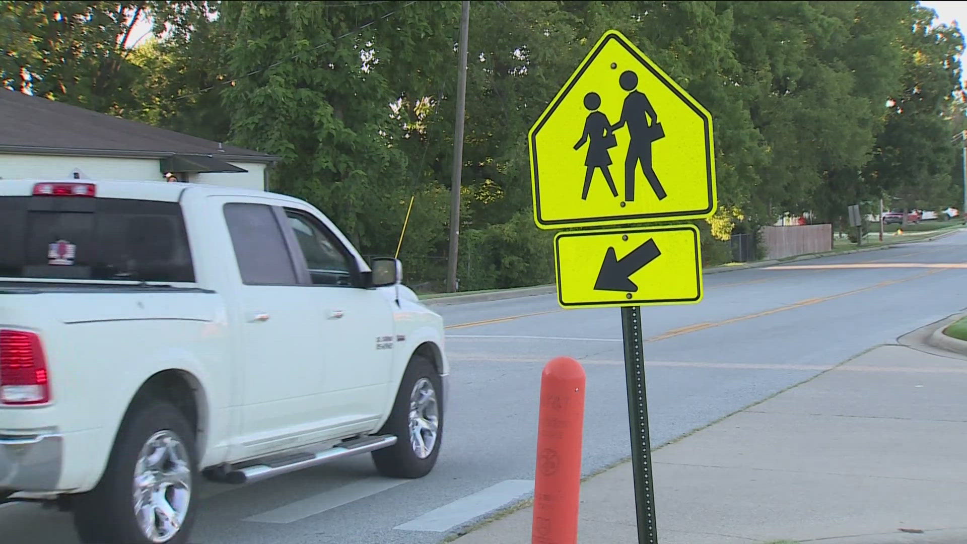 Police remind drivers that if a school bus stops, you must also stop.