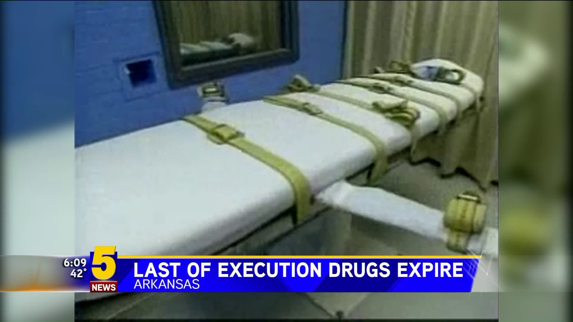 Last of Execution Drugs Expire In Arkansas