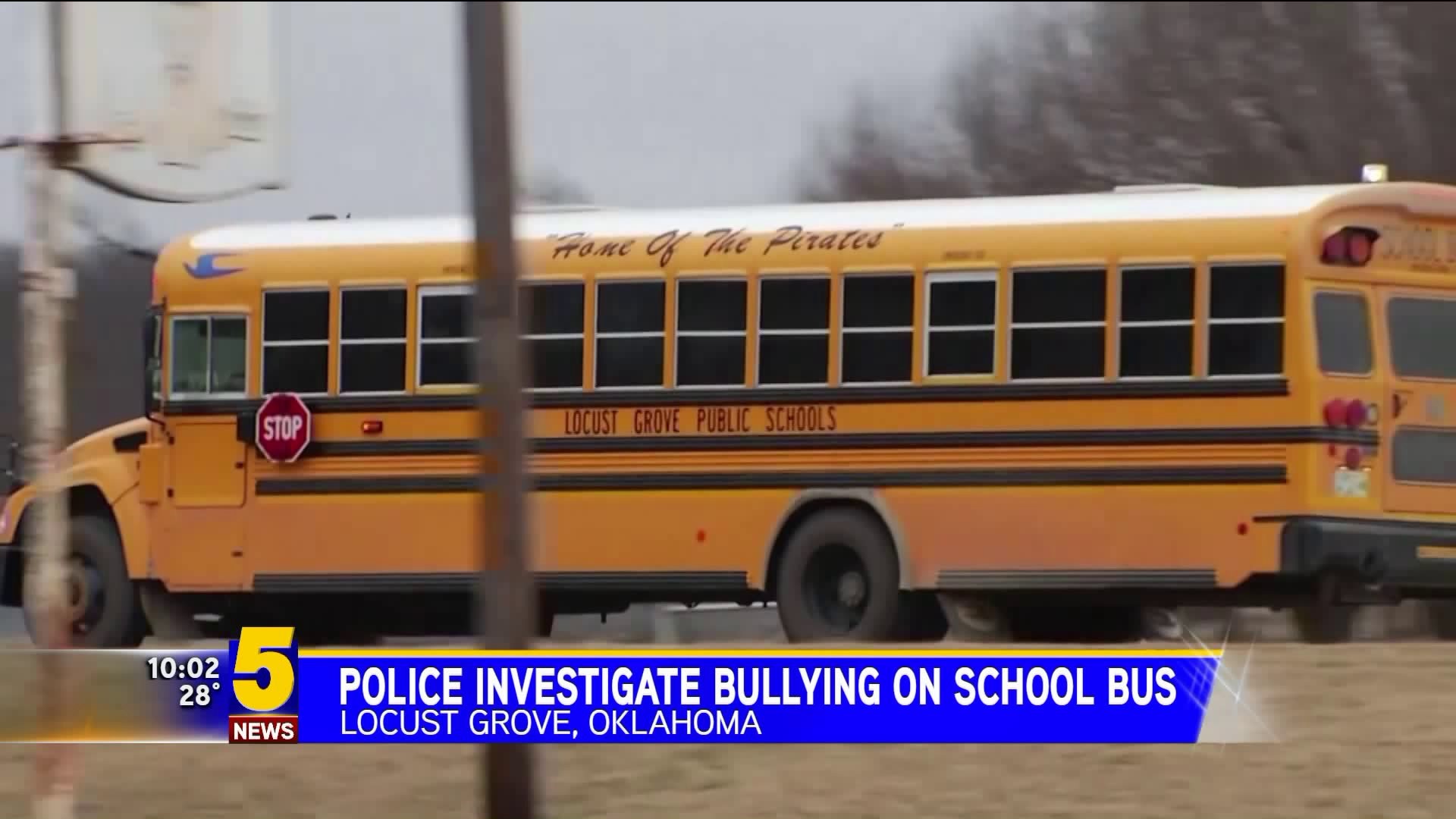 Police Investigation Bullying On School Bus Locust